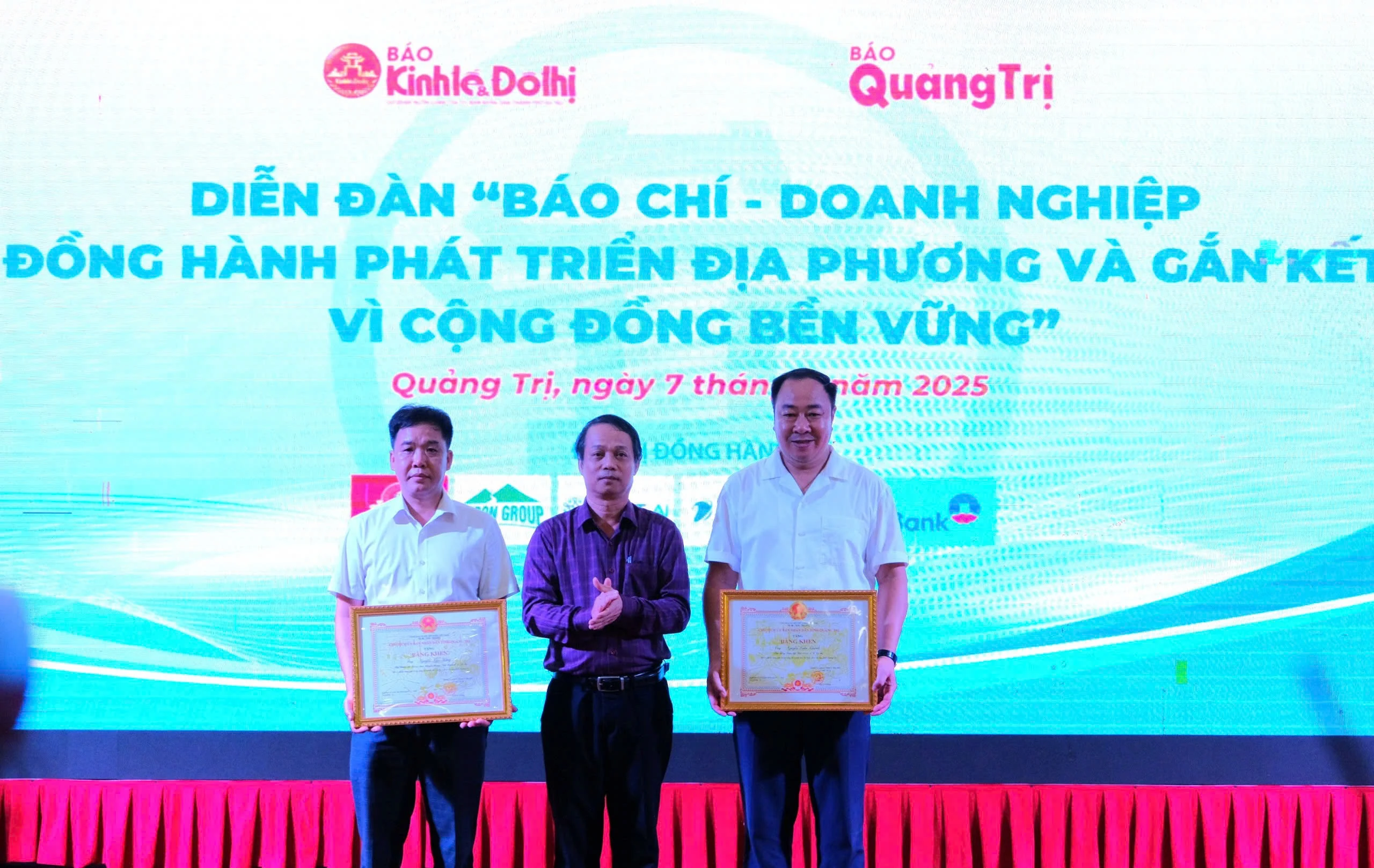 Diễn đàn “Báo chí - doanh nghiệp đồng hành phát triển địa phương và gắn kết vì cộng đồng bền vững”