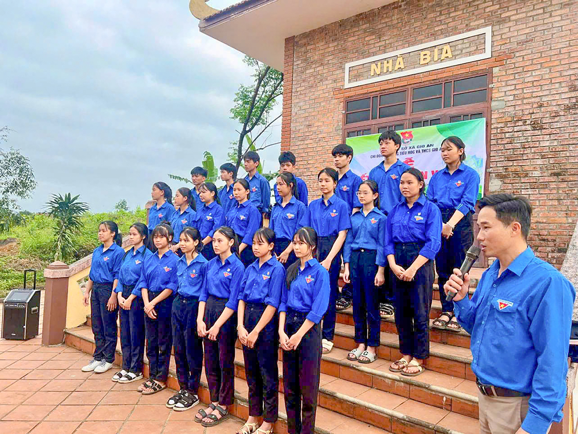 Huyện Gio Linh đẩy mạnh công tác giáo dục truyền thống yêu nước, cách mạng cho thế hệ trẻ