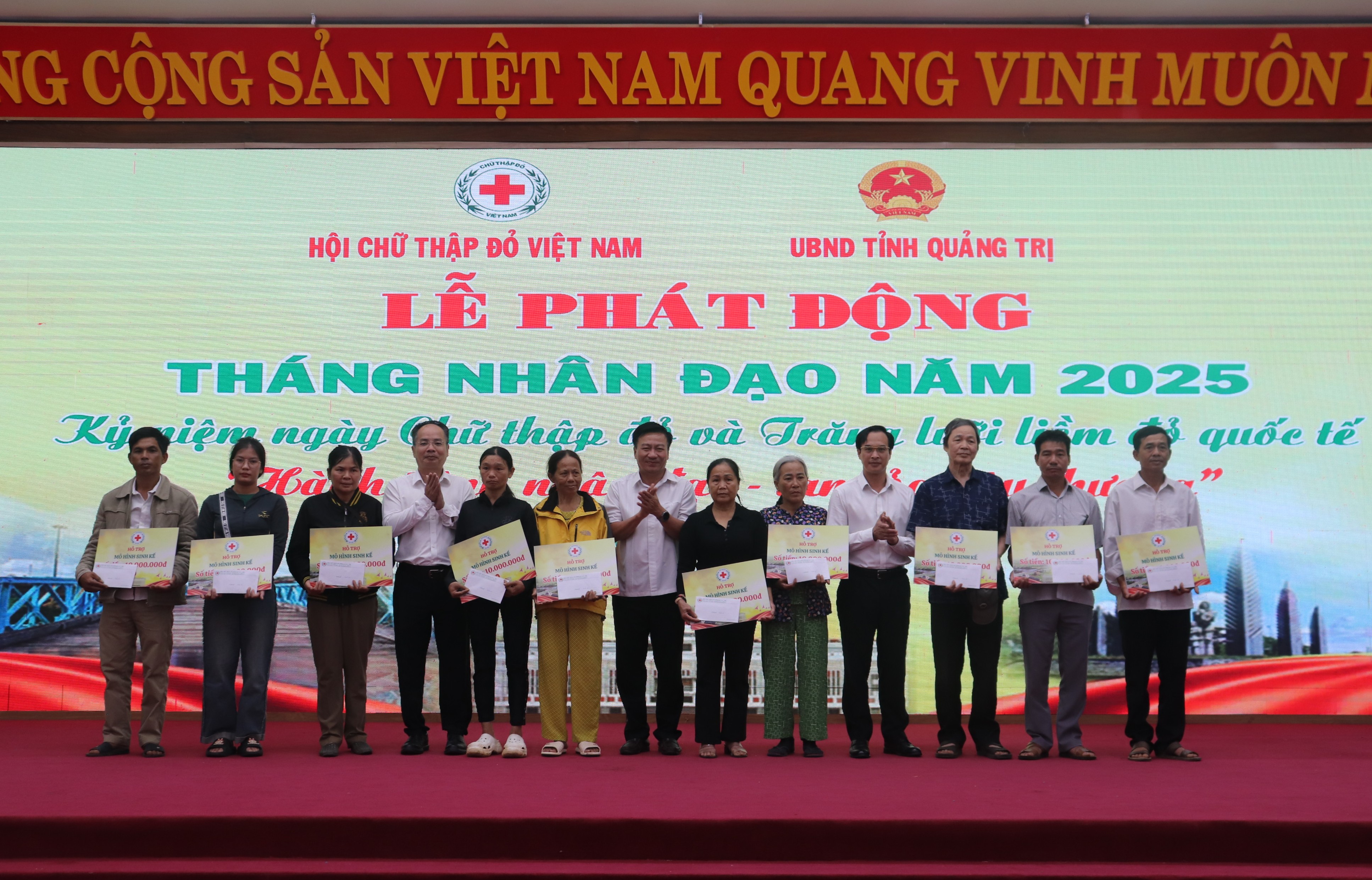 Phát động Tháng Nhân đạo năm 2025