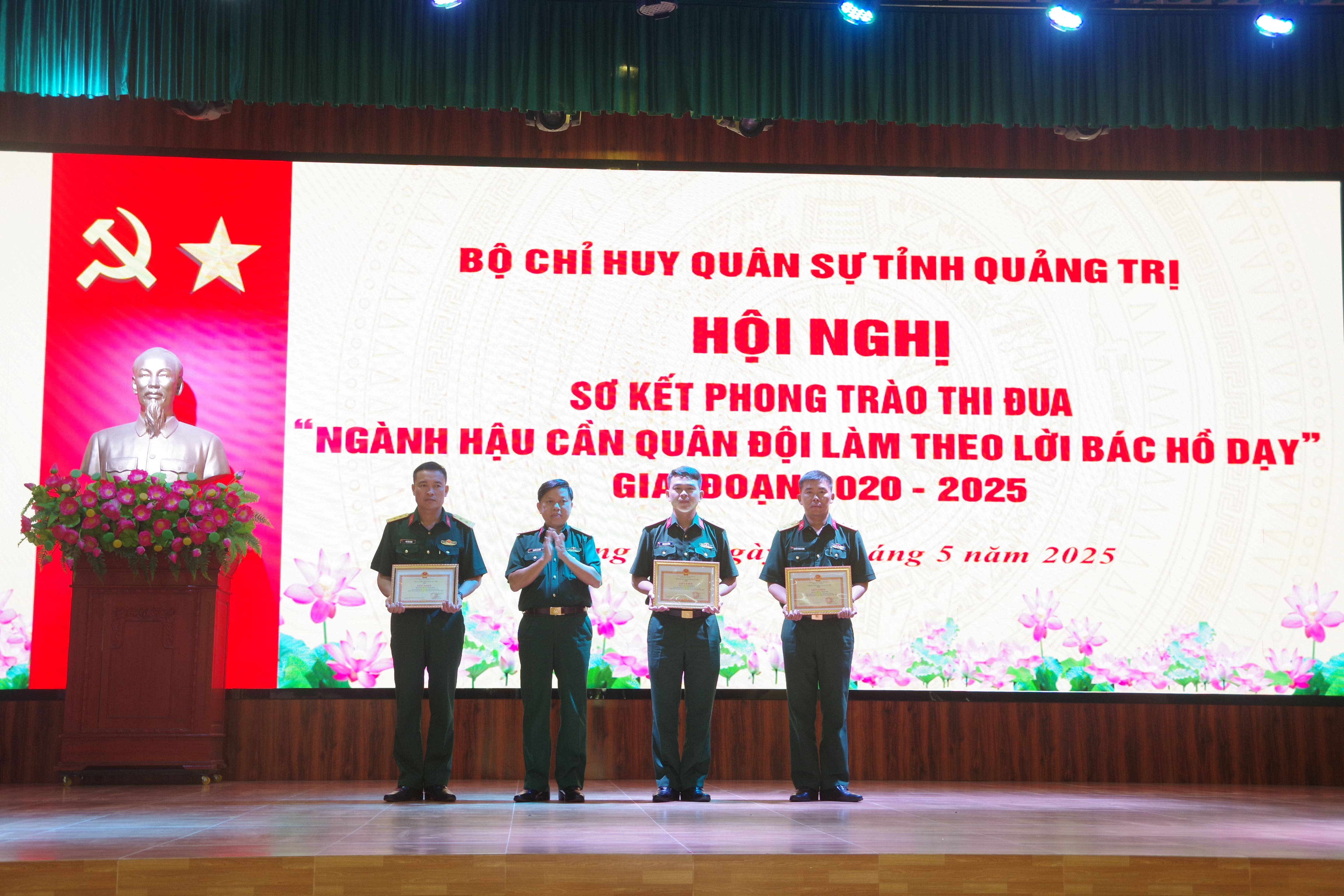 Sơ kết 5 năm thực hiện phong trào thi đua “Ngành hậu cần quân đội làm theo lời Bác Hồ dạy” giai đoạn 2020 - 2025
