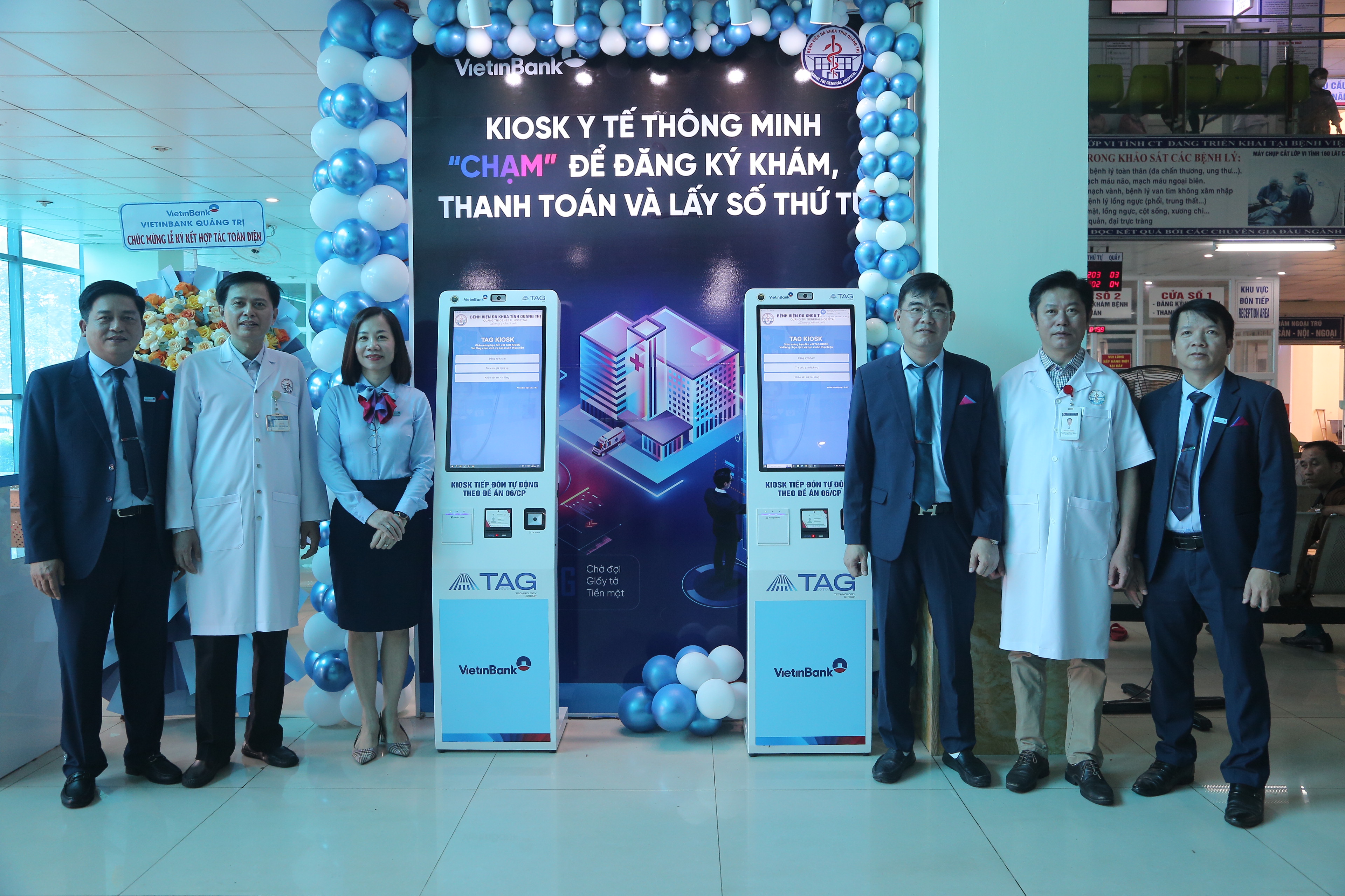 VietinBank Quảng Trị và Bệnh viện Đa khoa tỉnh ký kết thỏa thuận hợp tác toàn diện
