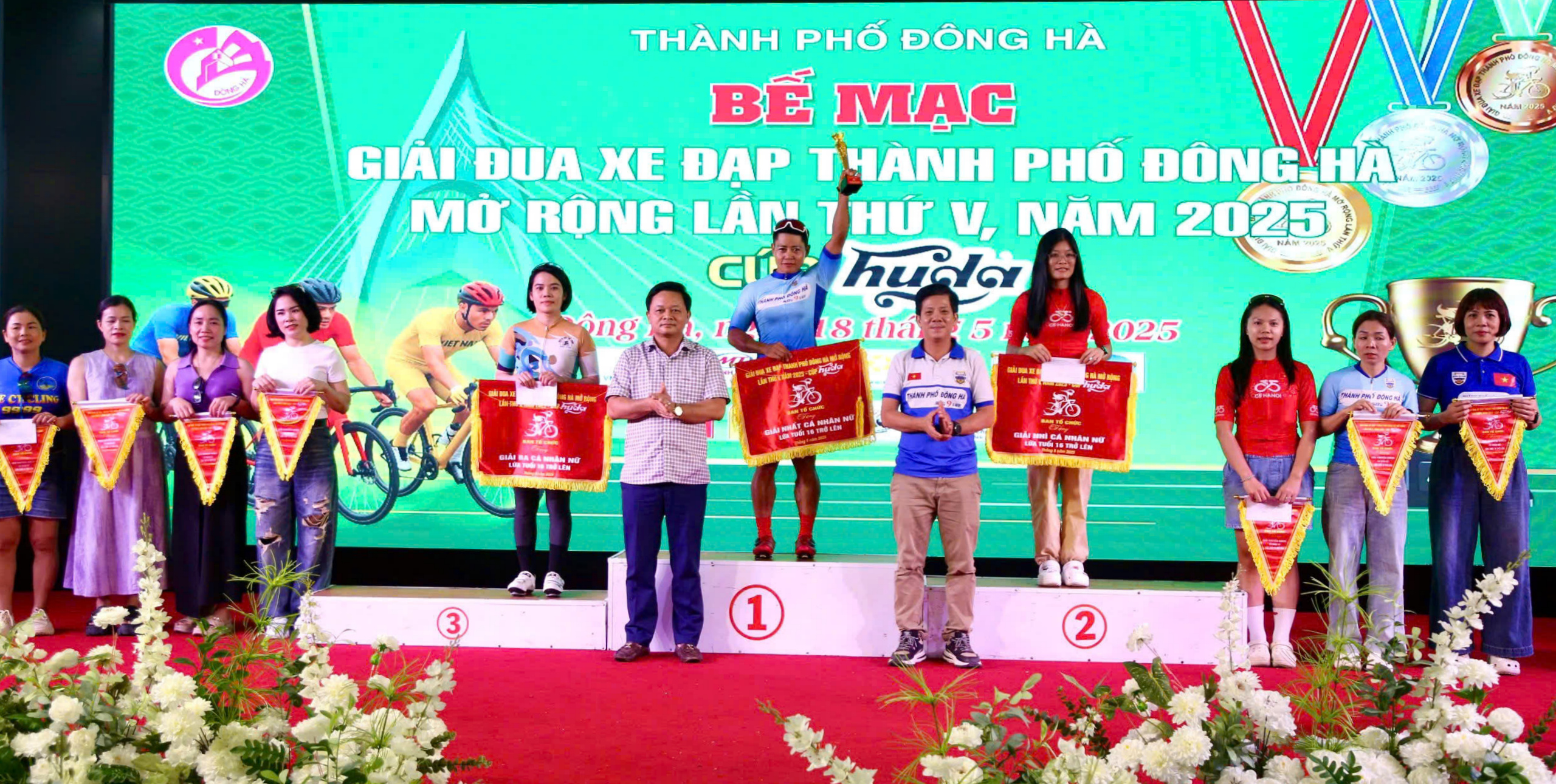 Giải đua Xe đạp TP. Đông Hà mở rộng lần thứ V năm 2025 – Cúp Huda