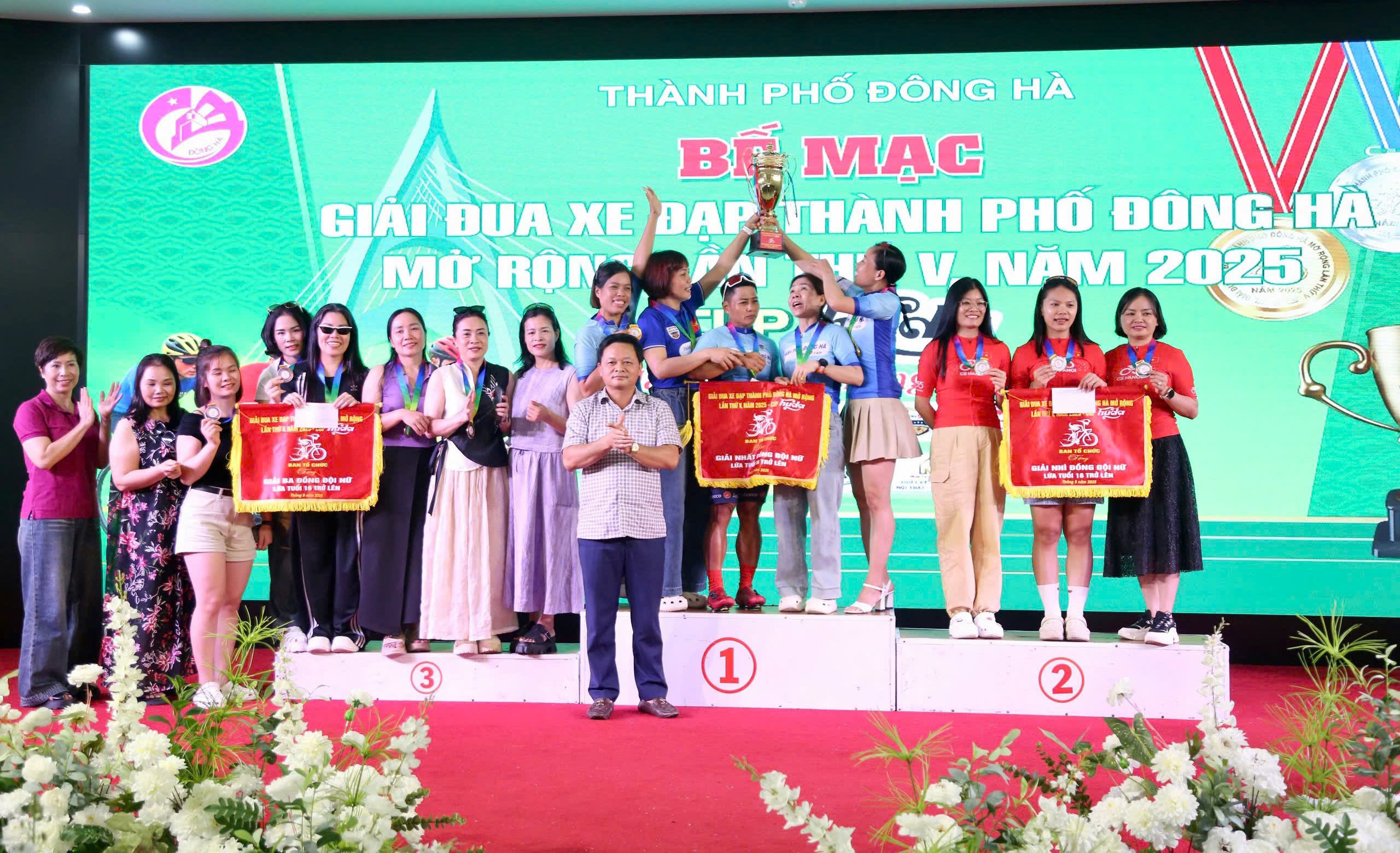 Giải đua Xe đạp TP. Đông Hà mở rộng lần thứ V năm 2025 – Cúp Huda