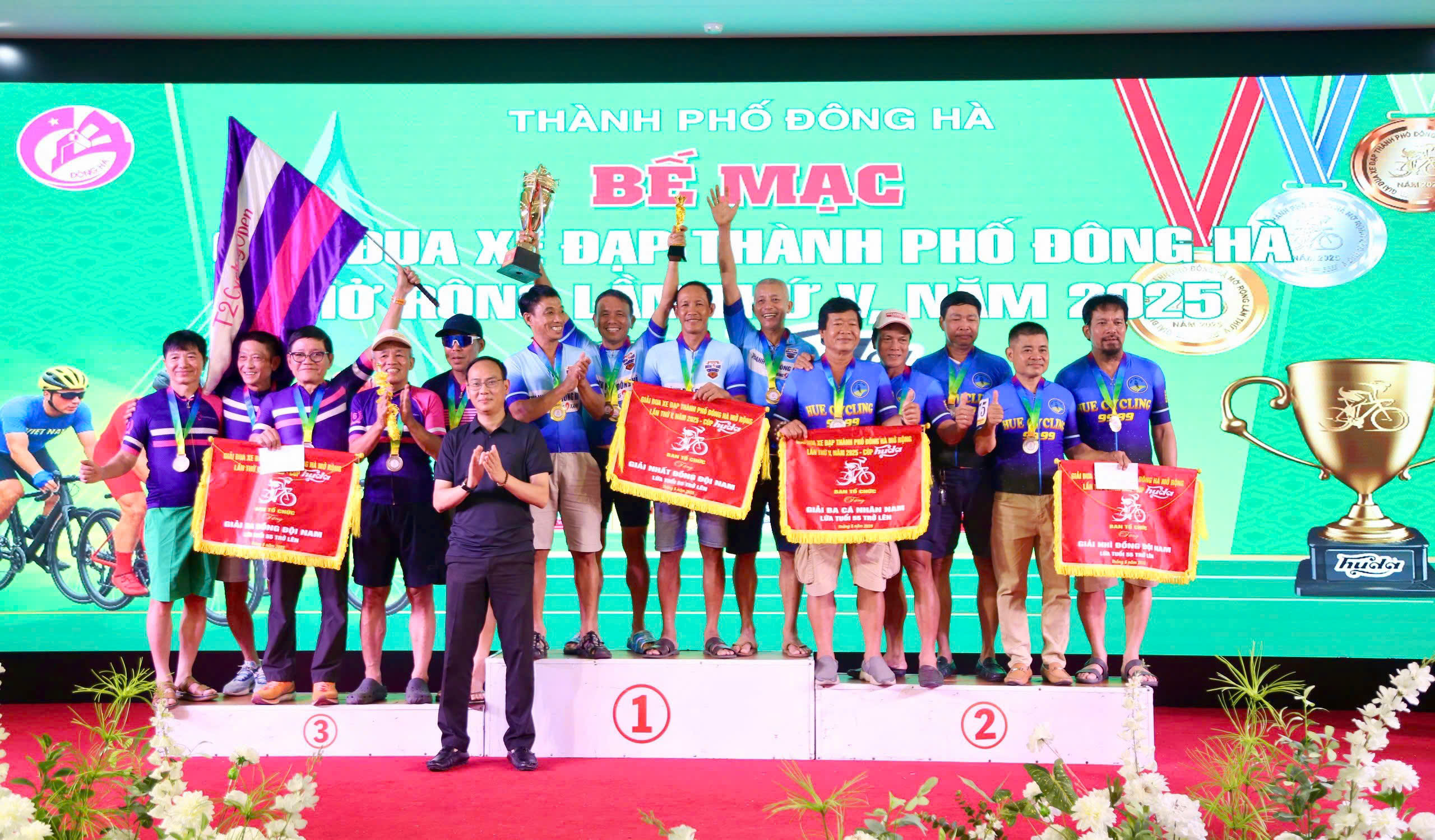 Giải đua Xe đạp TP. Đông Hà mở rộng lần thứ V năm 2025 – Cúp Huda