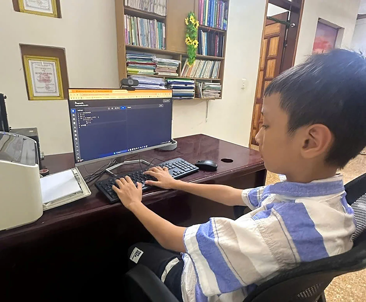 Một học sinh lớp 5 với nhiều thành tích nổi bật