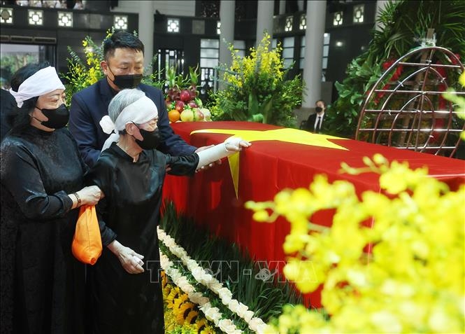 Cử hành trọng thể Lễ viếng nguyên Chủ tịch nước Trần Đức Lương