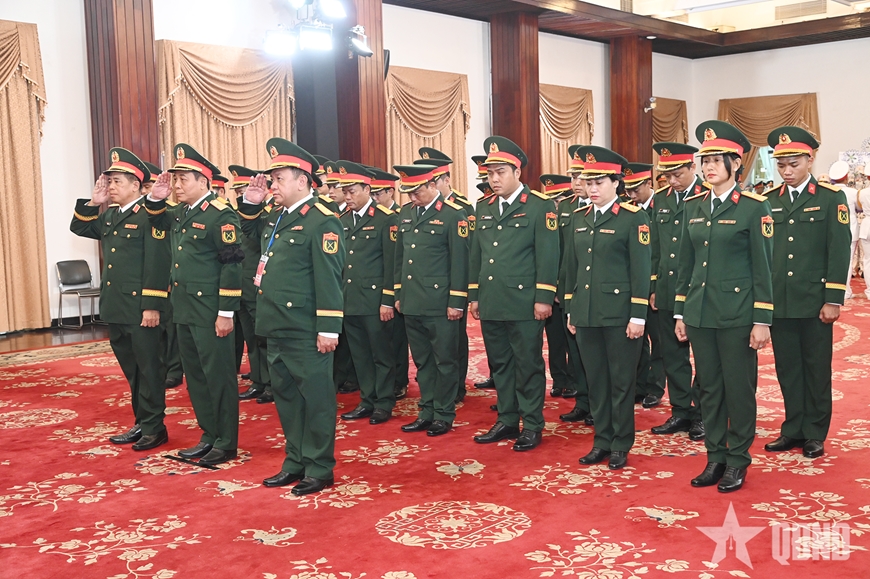 Cử hành trọng thể Lễ viếng nguyên Chủ tịch nước Trần Đức Lương