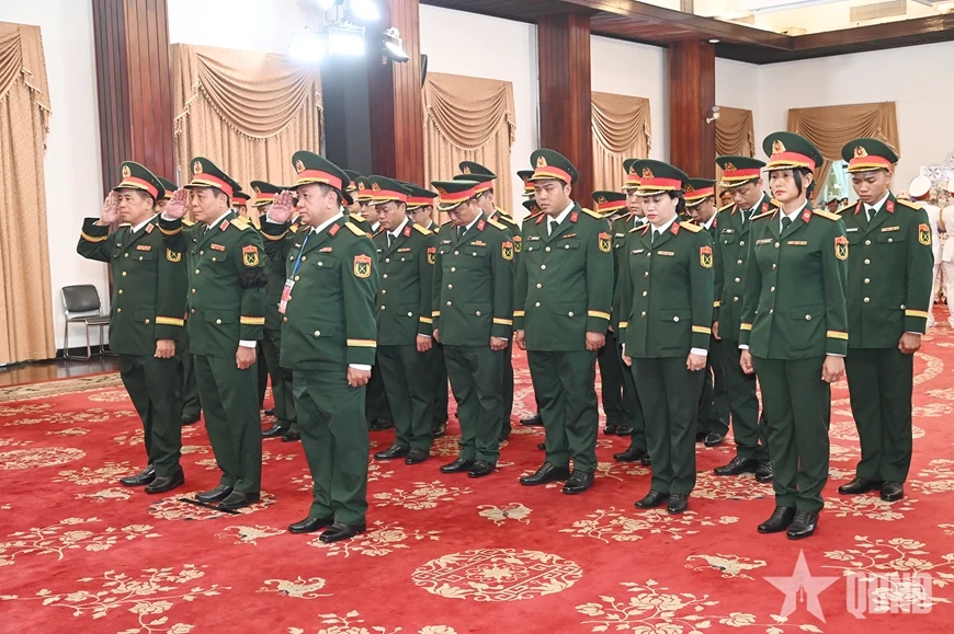 Cử hành trọng thể Lễ viếng nguyên Chủ tịch nước Trần Đức Lương