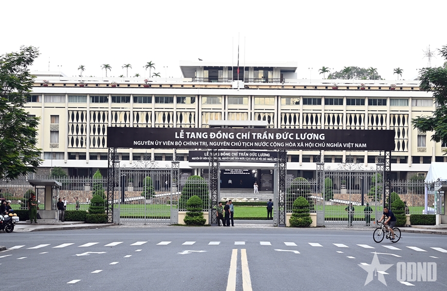 Cử hành trọng thể Lễ viếng nguyên Chủ tịch nước Trần Đức Lương