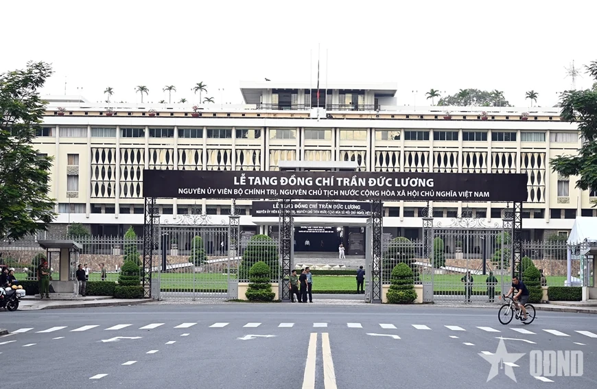 Cử hành trọng thể Lễ viếng nguyên Chủ tịch nước Trần Đức Lương