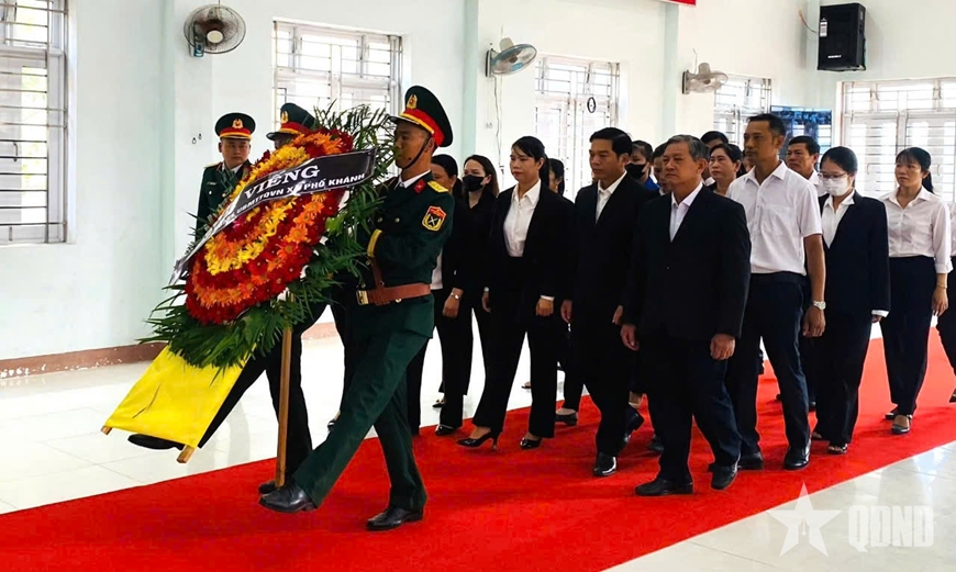 Cử hành trọng thể Lễ viếng nguyên Chủ tịch nước Trần Đức Lương