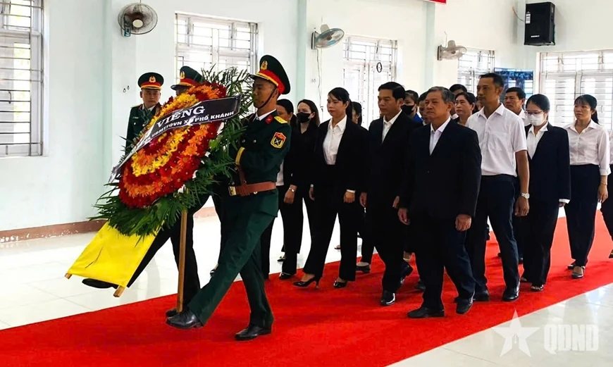 Cử hành trọng thể Lễ viếng nguyên Chủ tịch nước Trần Đức Lương