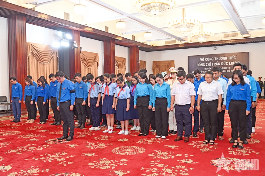 Cử hành trọng thể Lễ viếng nguyên Chủ tịch nước Trần Đức Lương