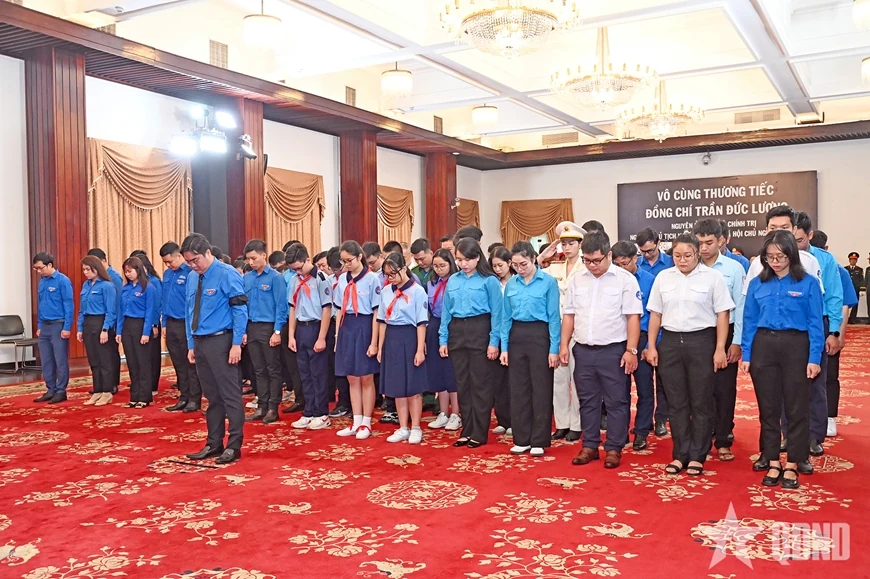 Cử hành trọng thể Lễ viếng nguyên Chủ tịch nước Trần Đức Lương