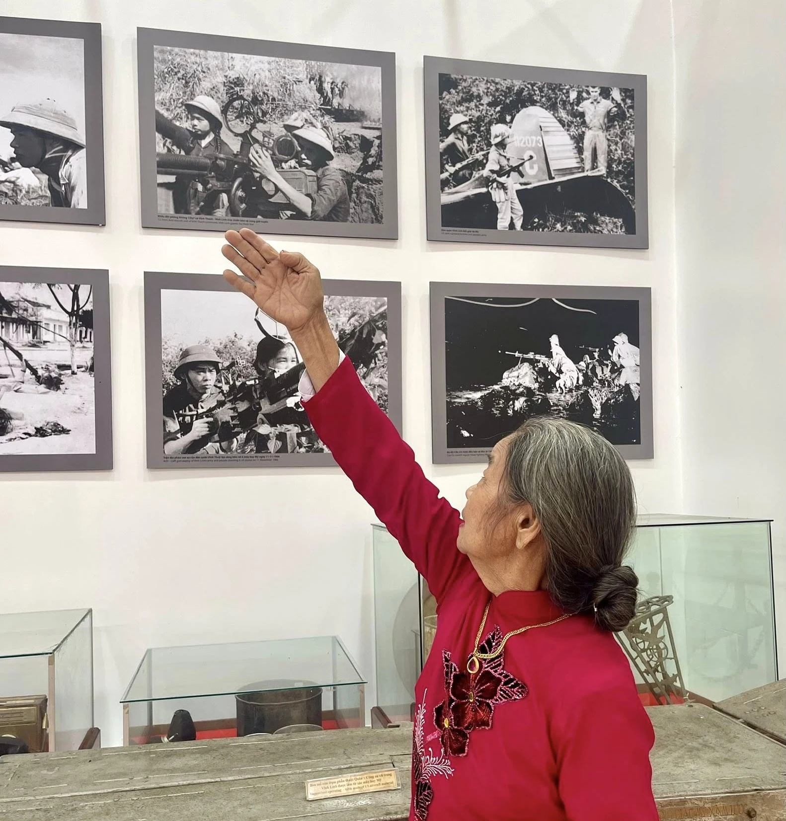 Nữ Xã đội phó Vĩnh Thành và trận địa 12,7 ly năm 1968