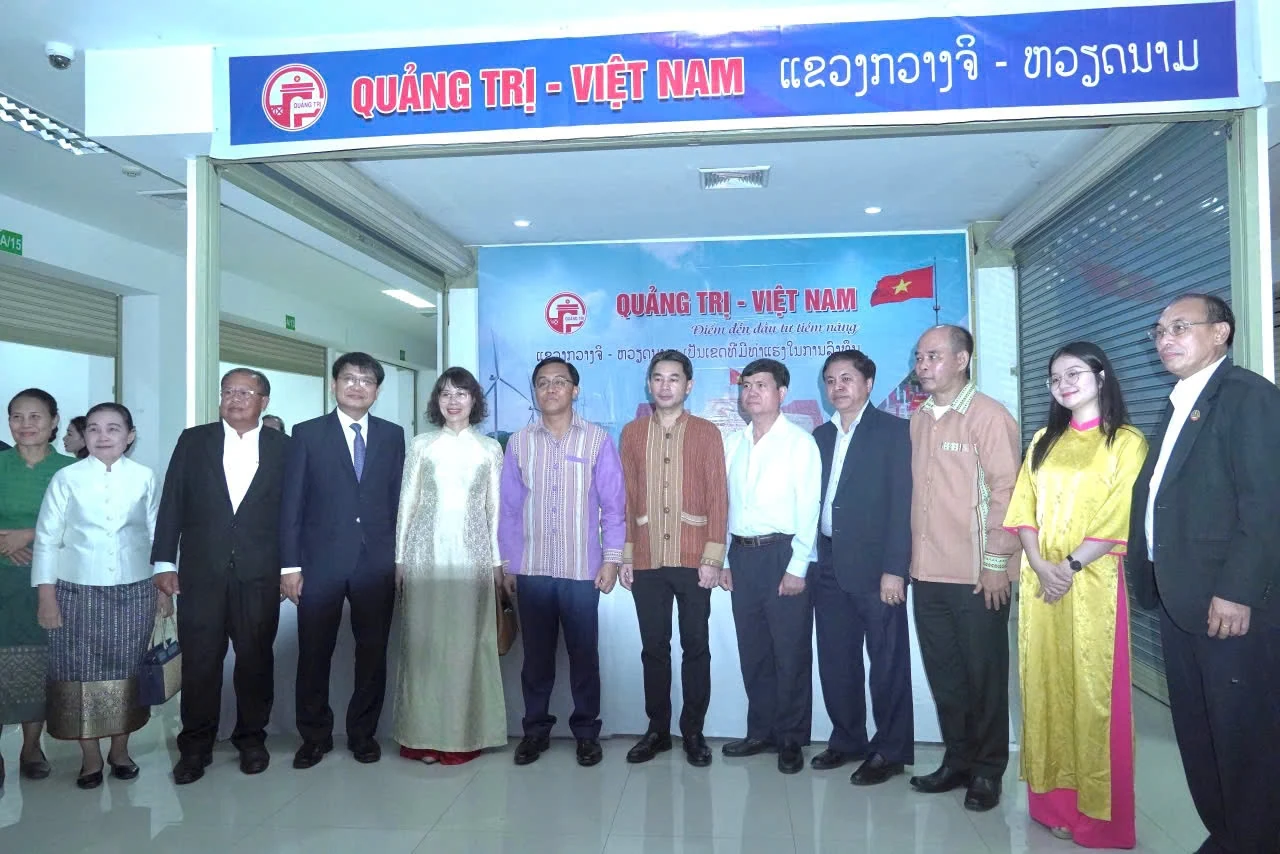 Tỉnh Quảng Trị tham dự Diễn đàn xúc tiến Thương mại, Đầu tư và Du lịch tại tỉnh Sekong (Lào)