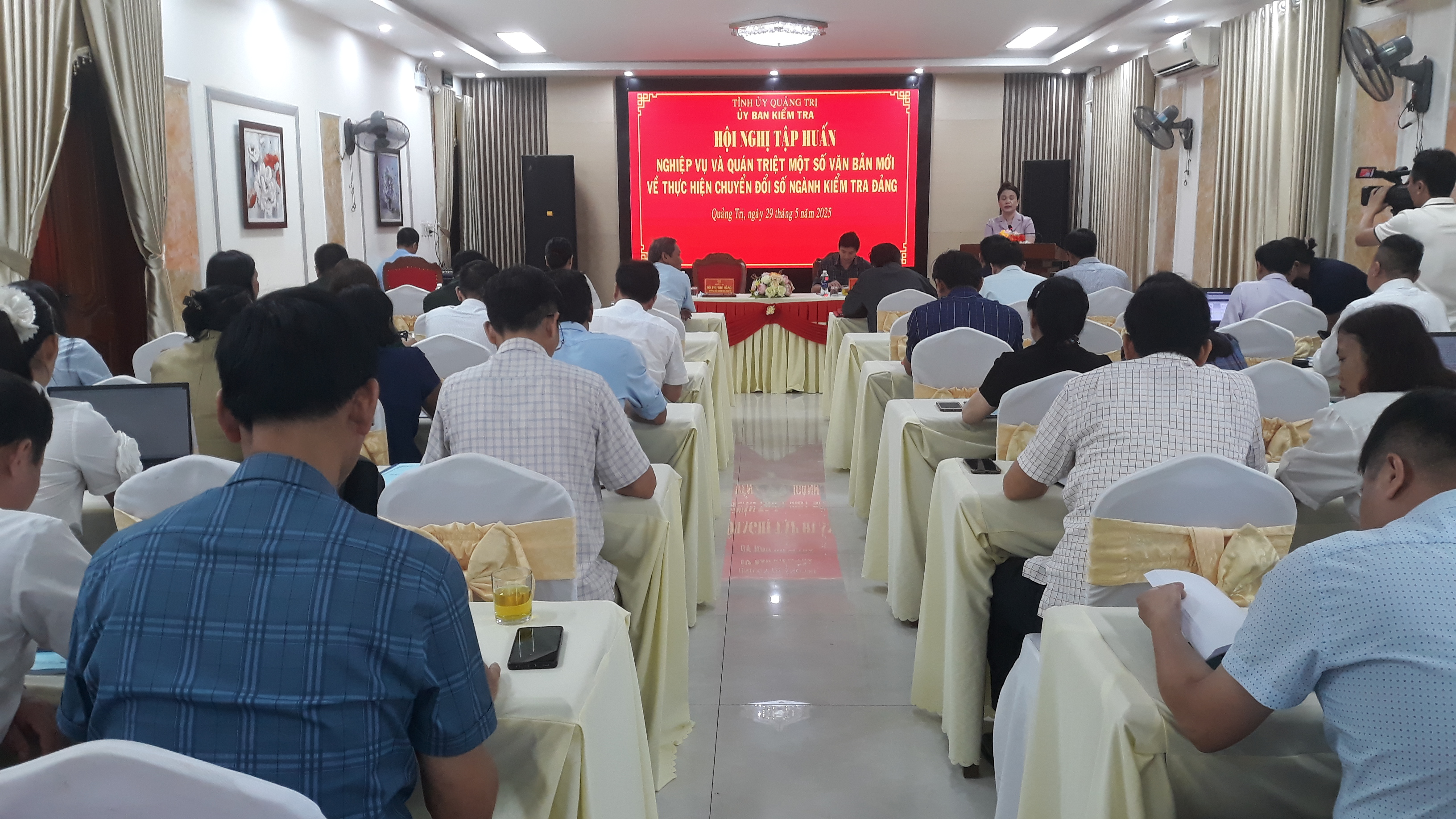 Tập huấn nghiệp vụ và quán triệt một số văn bản mới về công tác kiểm tra, giám sát và chuyển đổi số ngành kiểm tra của Đảng