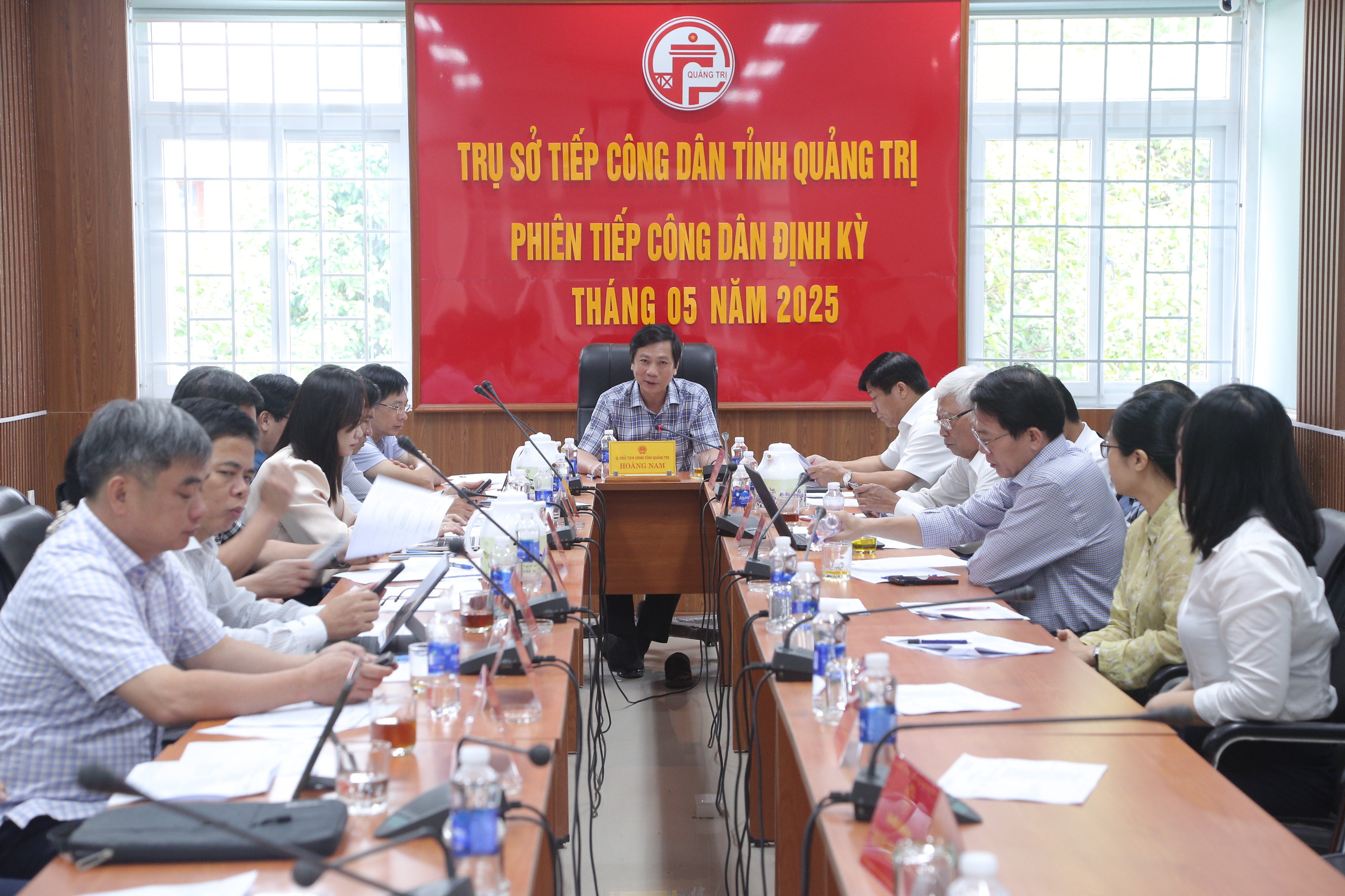 Quyền Chủ tịch UBND tỉnh Hoàng Nam tiếp công dân định kỳ tháng 5/2025