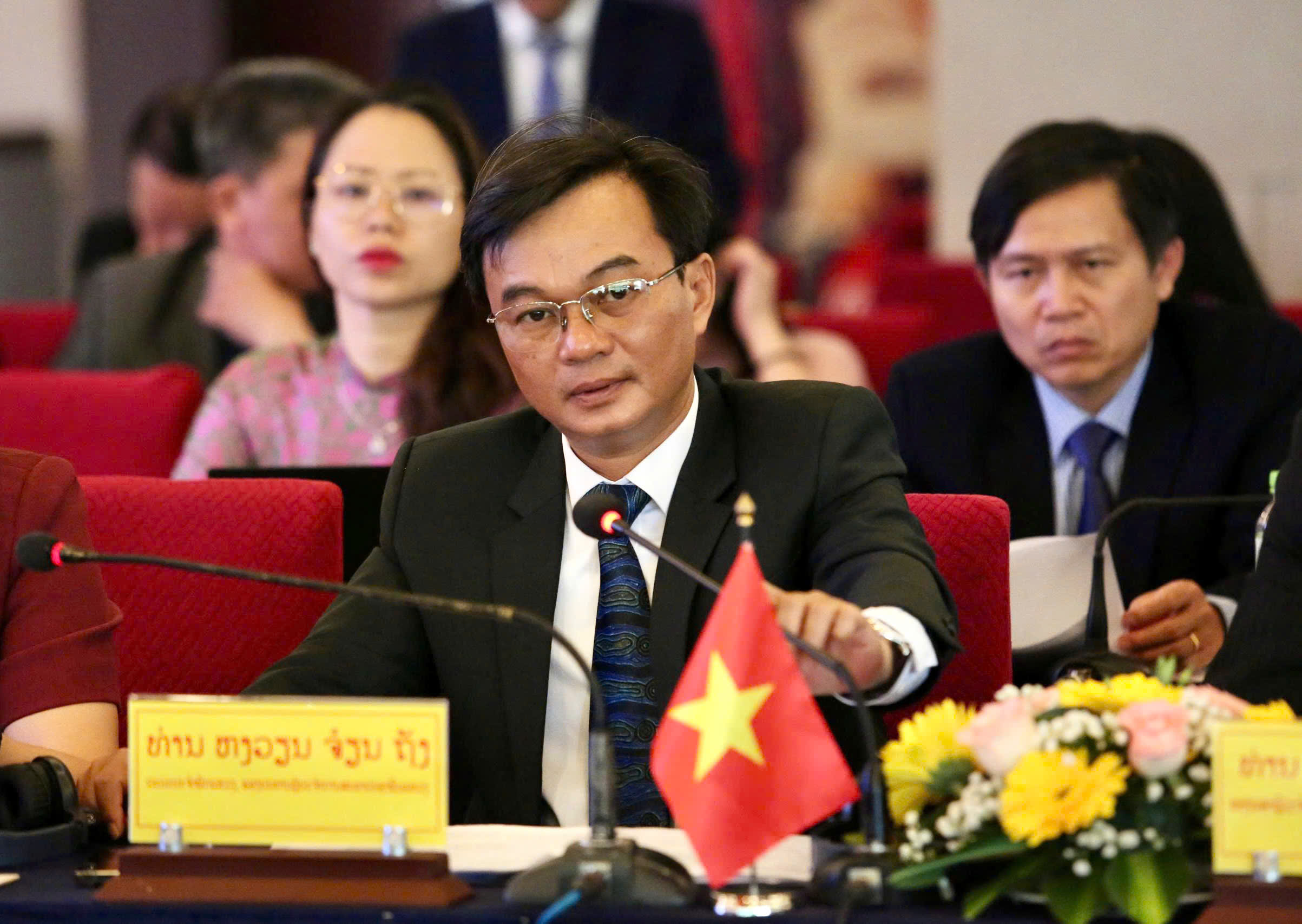 Hội đàm trao đổi kinh nghiệm giữa hai Đoàn đại biểu HĐND tỉnh Quảng Trị - tỉnh Salavan