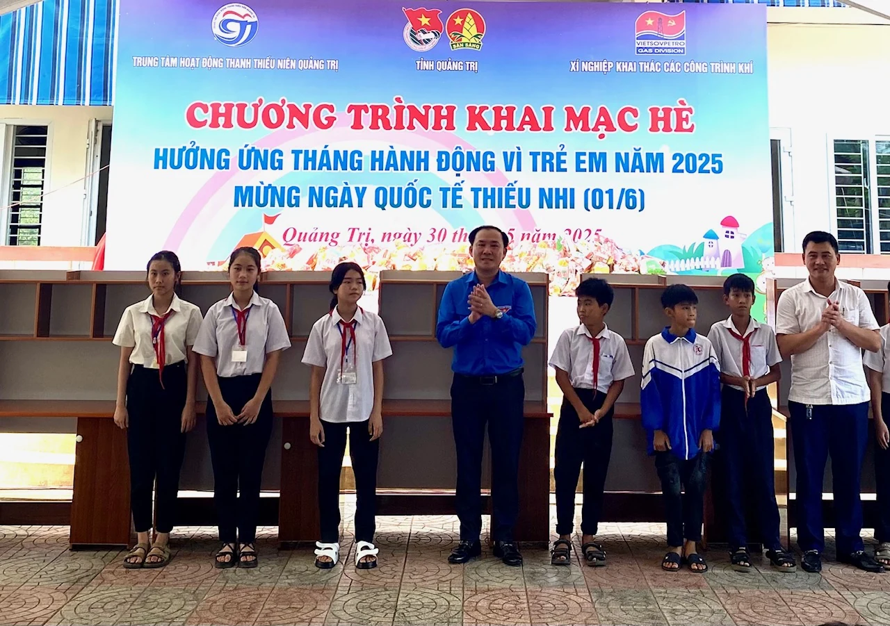 Khai mạc hoạt động hè, hưởng ứng Tháng Hành động Vì trẻ em 