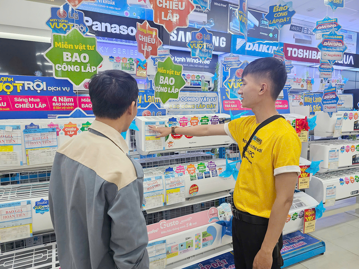 Thị trường điện lạnh “nóng” từ đầu hè