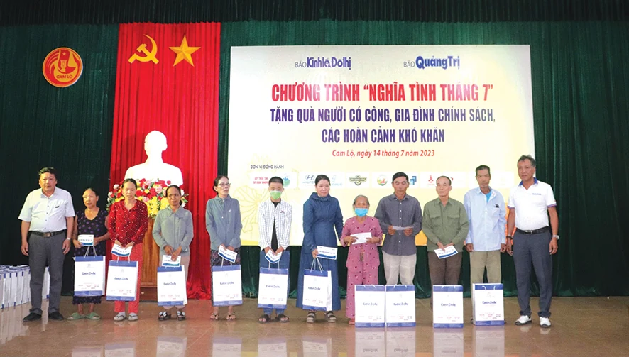 Duy trì chương trình “Nghĩa tình tháng 7” là mong muốn của cán bộ, phóng viên Báo Kinh tế & Đô thị
