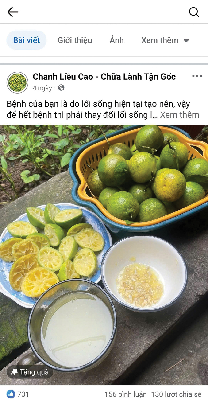 Thải độc bằng “chanh liều cao”: Lợi đâu chưa thấy...