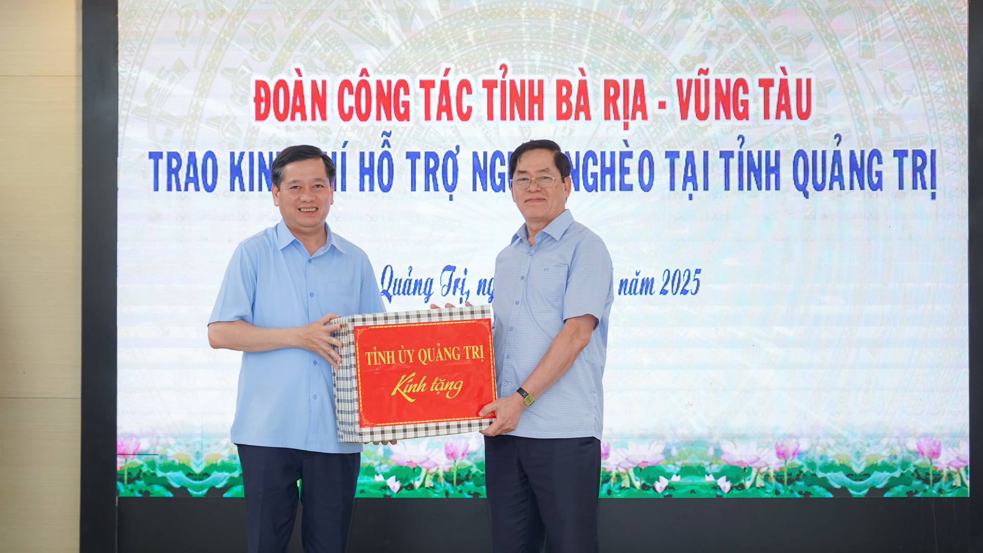 Tỉnh Bà Rịa – Vũng Tàu hỗ trợ 2 tỉ đồng cho các gia đình khó khăn ở Quảng Trị