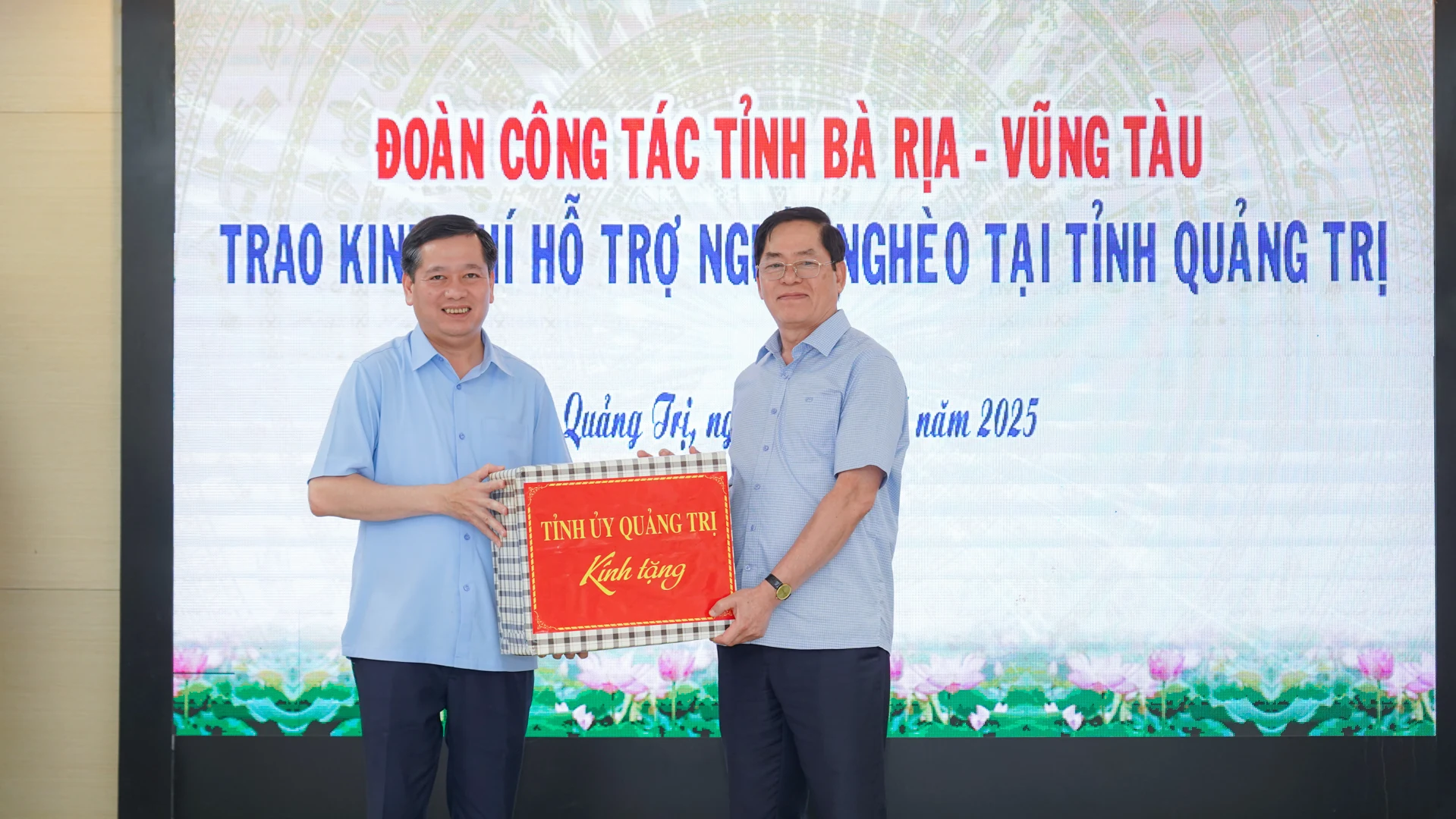 Tỉnh Bà Rịa – Vũng Tàu hỗ trợ 2 tỉ đồng cho các gia đình khó khăn ở Quảng Trị