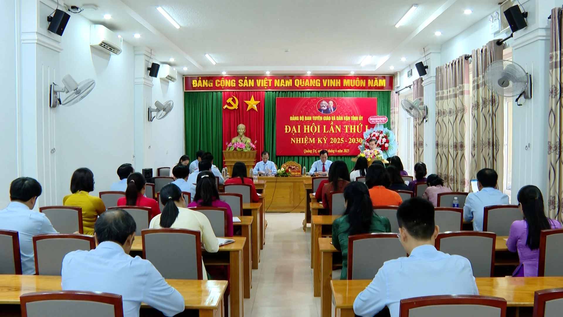 Đại hội Đảng bộ Ban Tuyên giáo và Dân vận Tỉnh ủy nhiệm kỳ 2025-2030