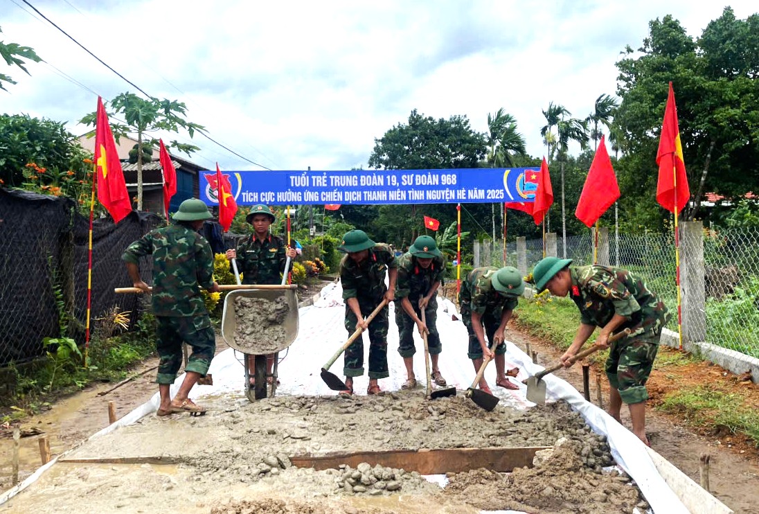 Ra quân Chiến dịch Thanh niên tình nguyện hè cấp tỉnh năm 2025