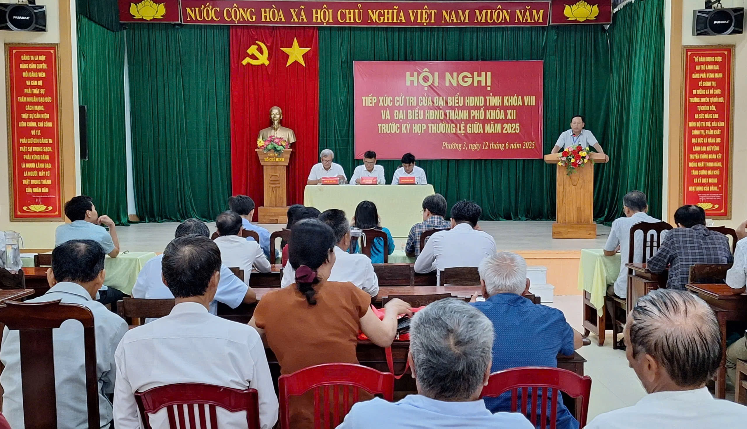 Cử tri Phường 3, TP. Đông Hà mong muốn sớm thông các tuyến đường trên địa bàn