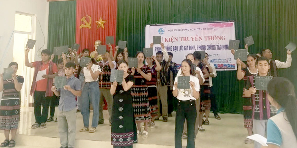Đẩy mạnh hỗ trợ hoạt động bình đẳng giới vùng đồng bào dân tộc thiểu số