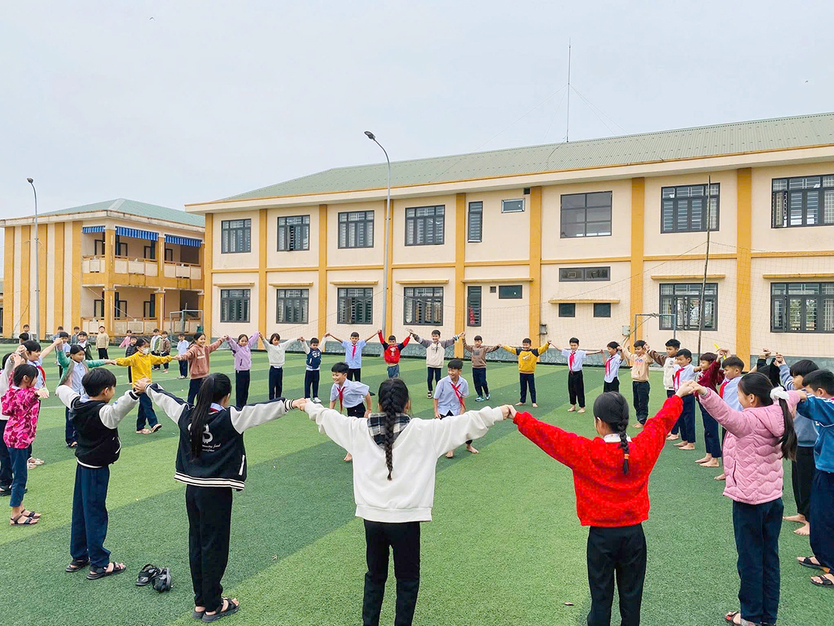 Hải Lăng bứt phá xây dựng trường đạt chuẩn quốc gia