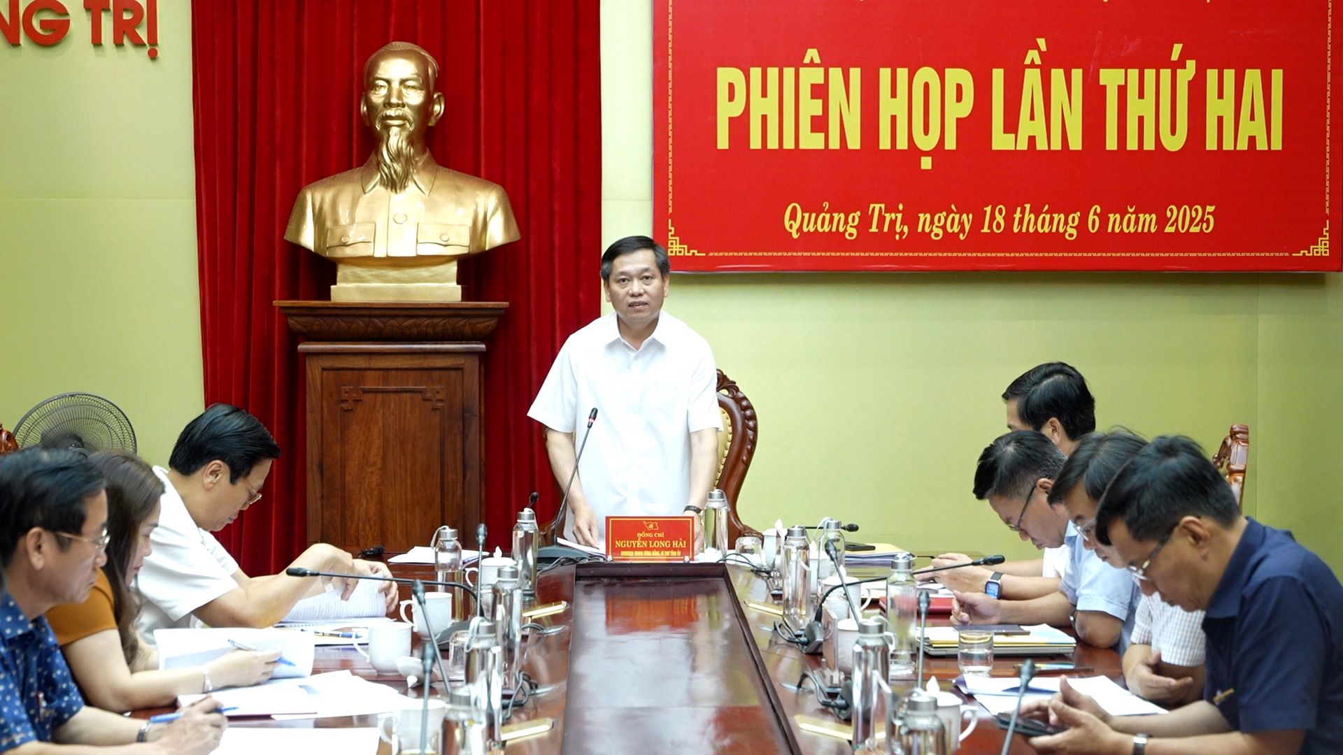 Ban Chỉ đạo hợp nhất, sáp nhập đơn vị hành chính tỉnh Quảng Bình và tỉnh Quảng Trị họp phiên thứ hai
