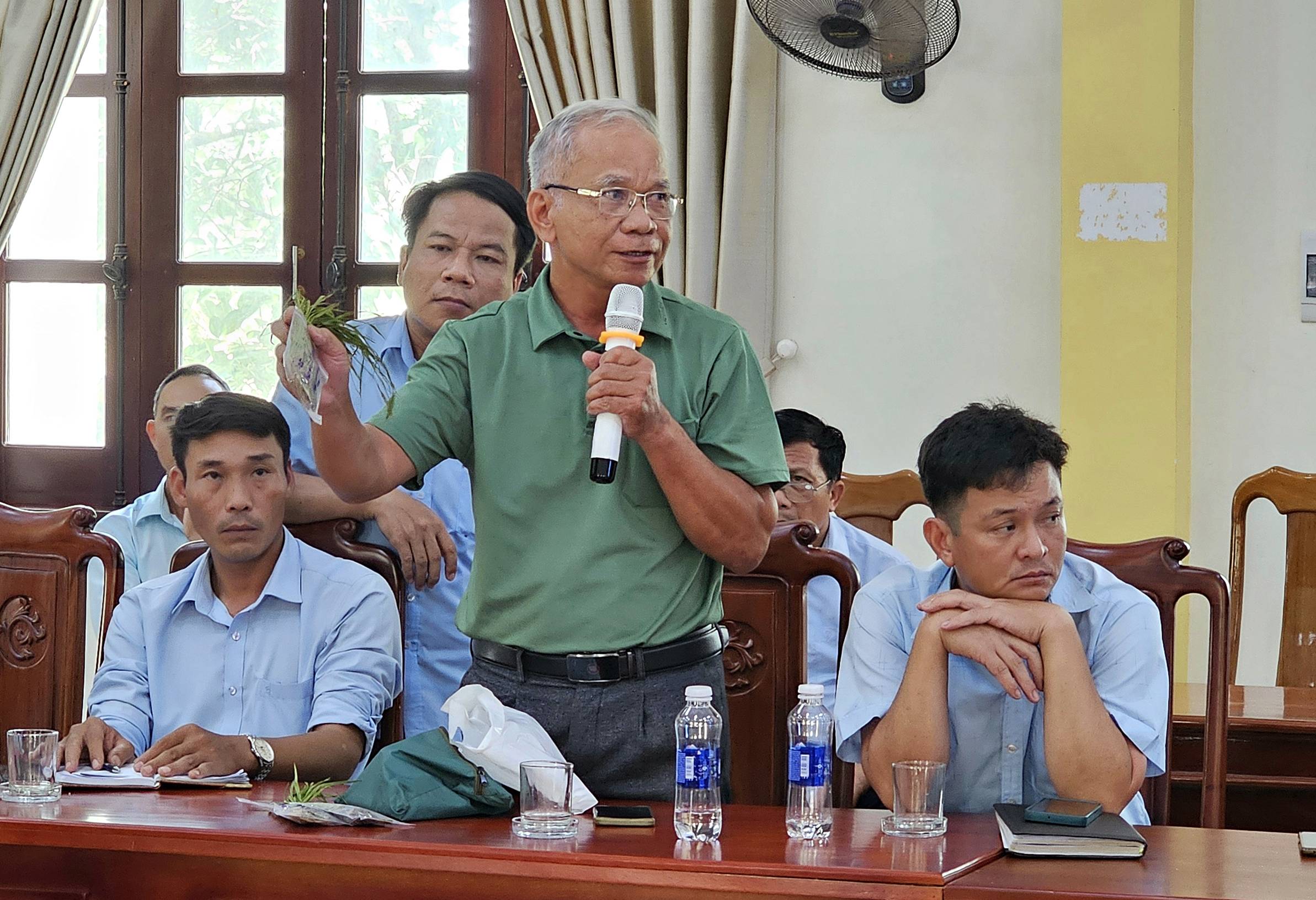 Bàn giải pháp khôi phục sản xuất nông nghiệp sau bão số 1