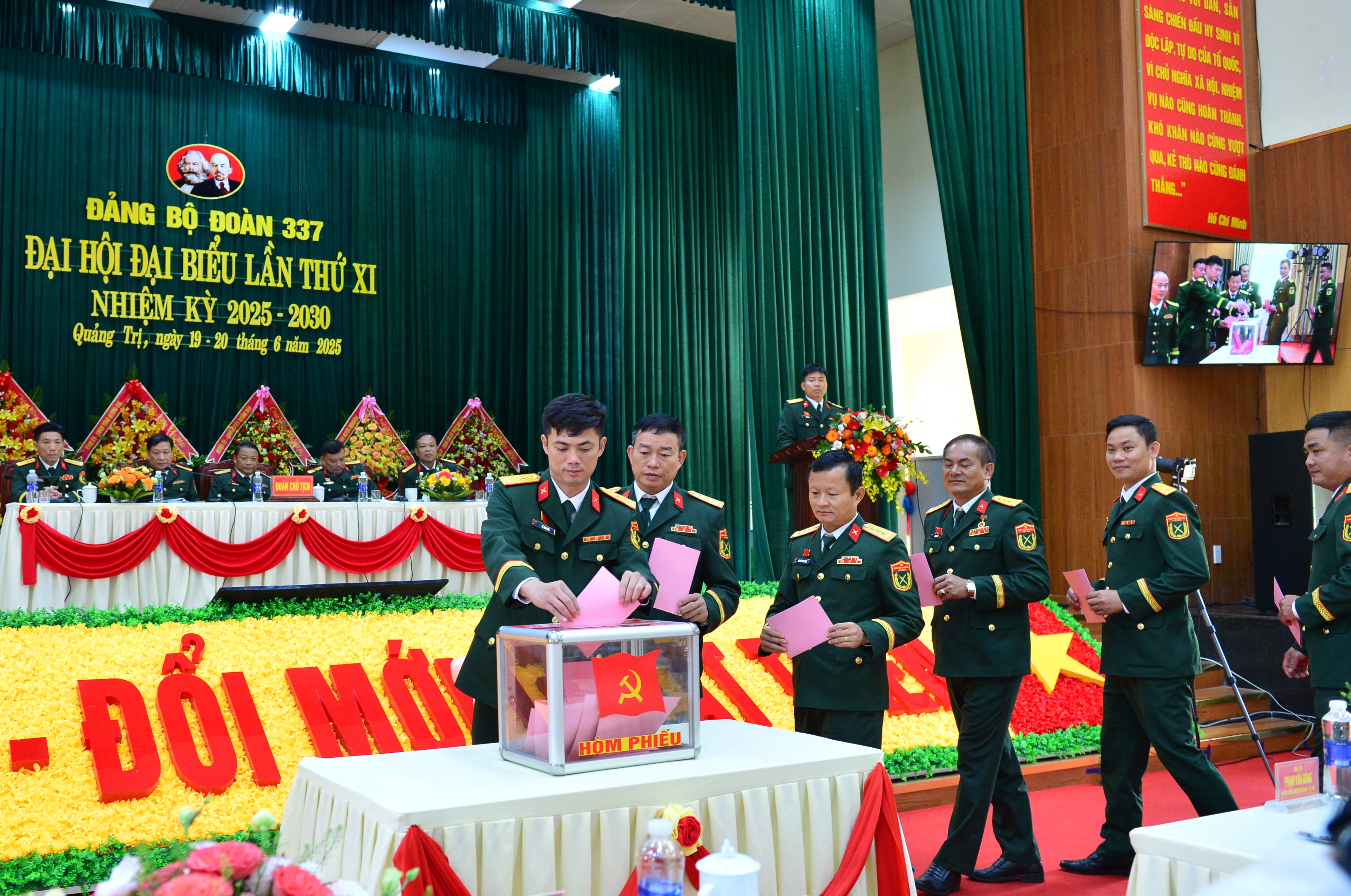 Đại hội đại biểu Đảng bộ Đoàn Kinh tế - Quốc phòng 337 lần thứ XI, nhiệm kỳ 2025-2030