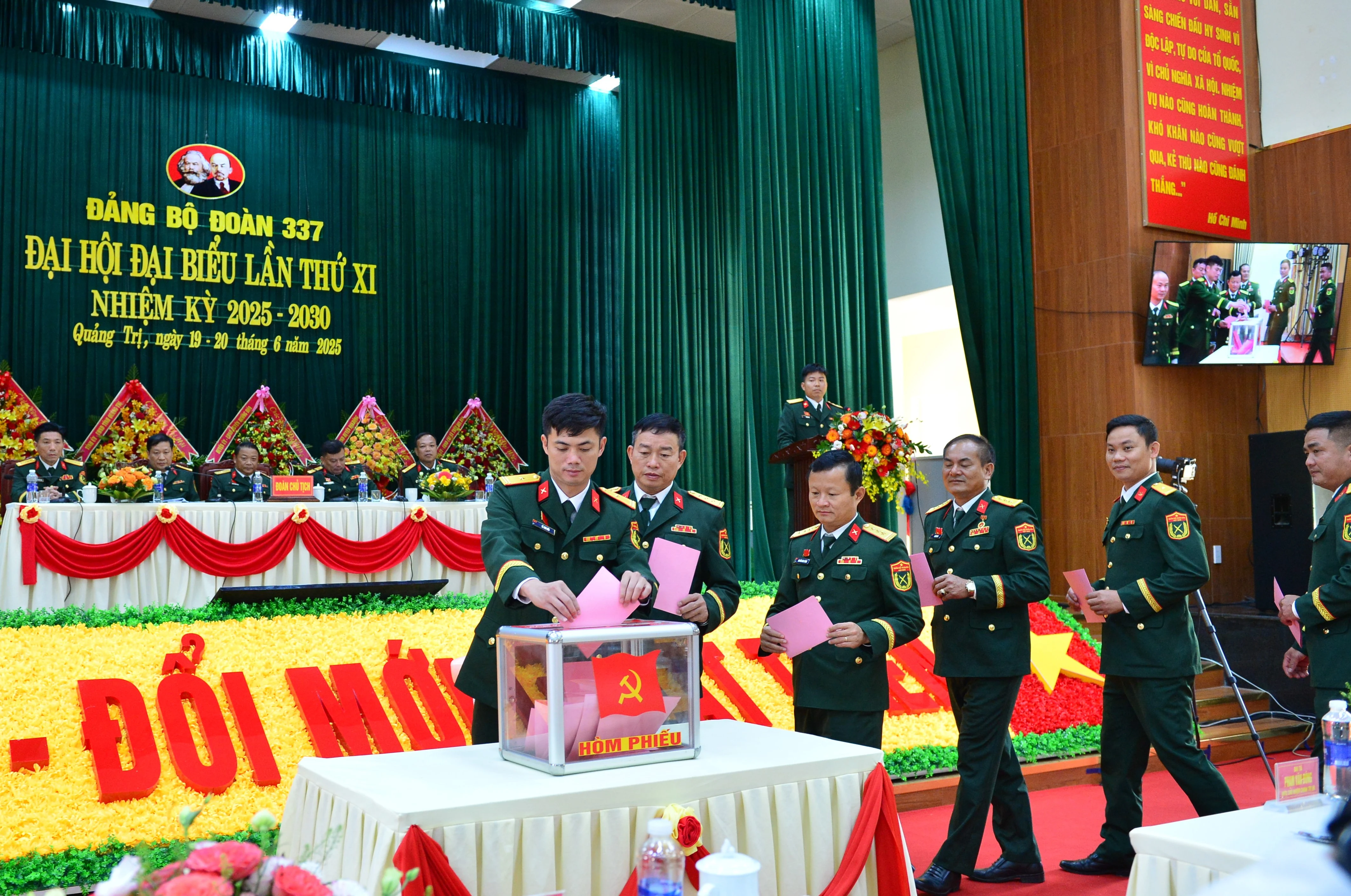 Đại hội đại biểu Đảng bộ Đoàn Kinh tế - Quốc phòng 337 lần thứ XI, nhiệm kỳ 2025-2030