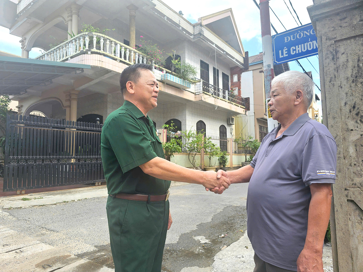 Cựu chiến binh hai quê, một lòng