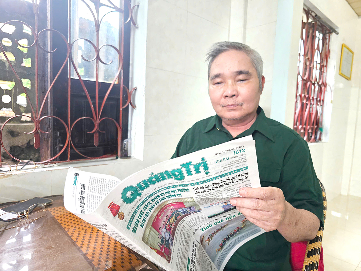 Cựu chiến binh hai quê, một lòng