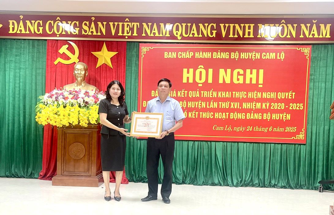Cam Lộ: 22/23 chỉ tiêu Nghị quyết Đại hội Đảng bộ huyện nhiệm kỳ 2020-2025 đạt và vượt kế hoạch