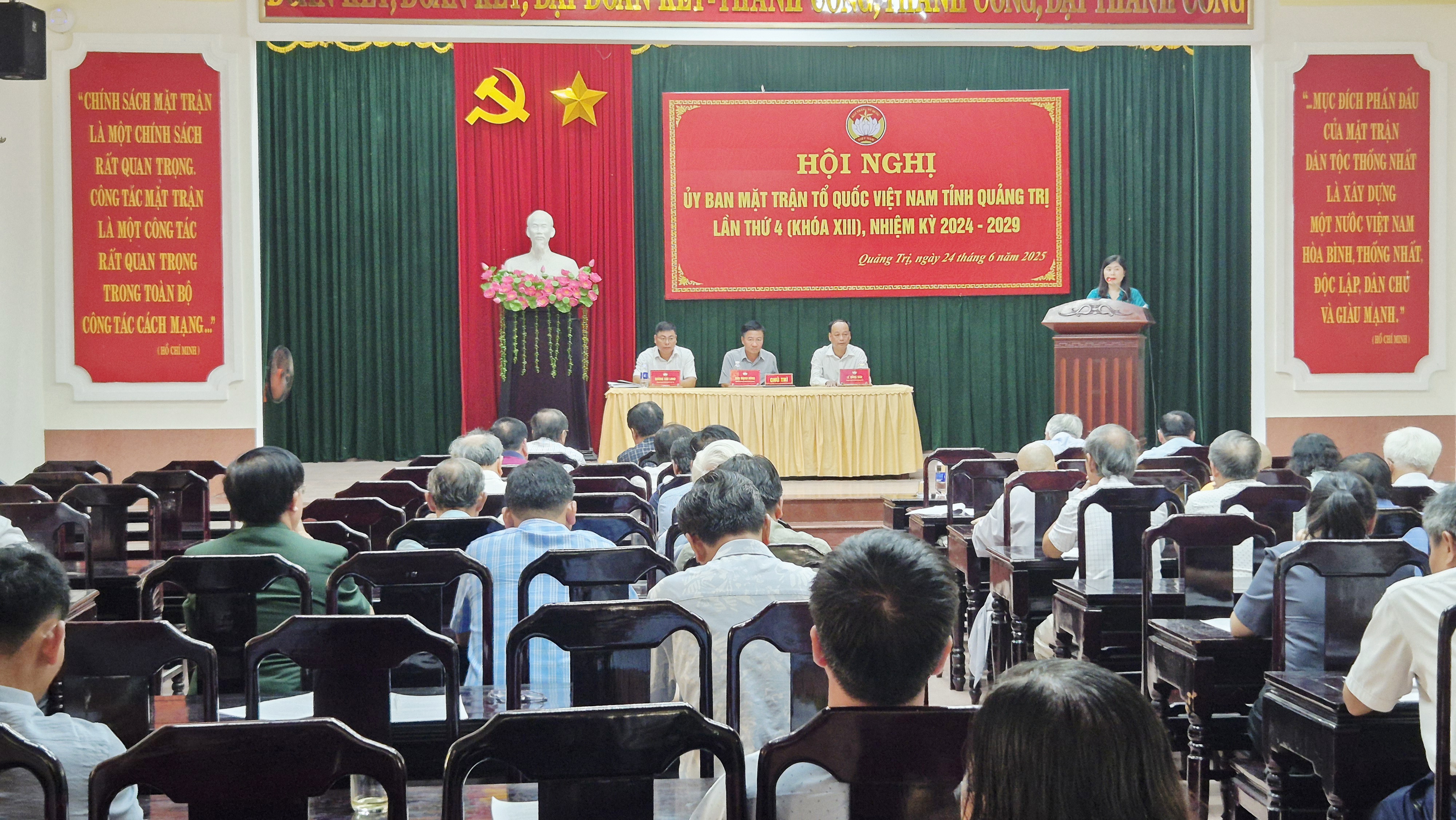 Sơ kết công tác mặt trận 6 tháng đầu năm