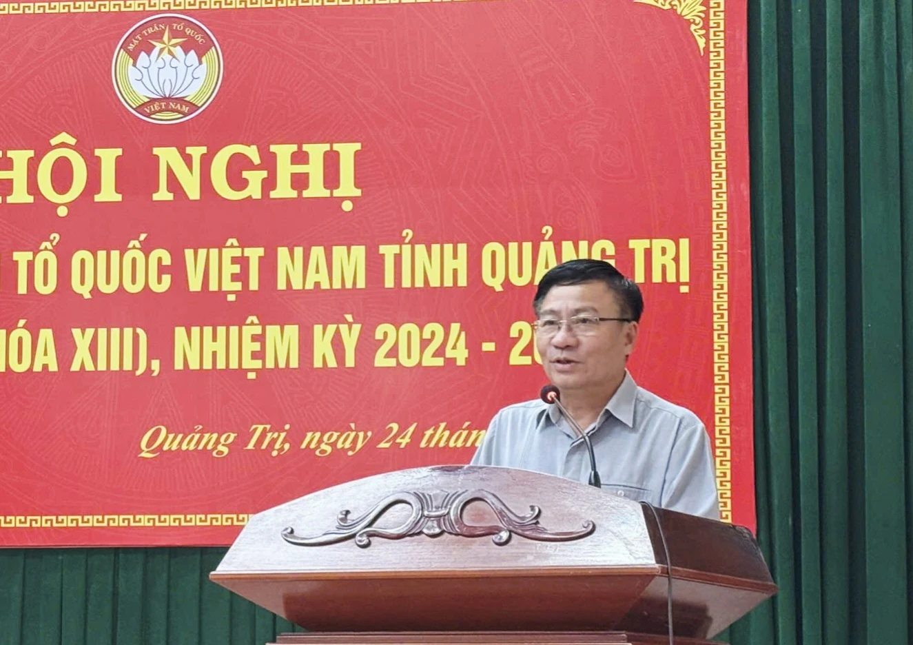 Sơ kết công tác mặt trận 6 tháng đầu năm