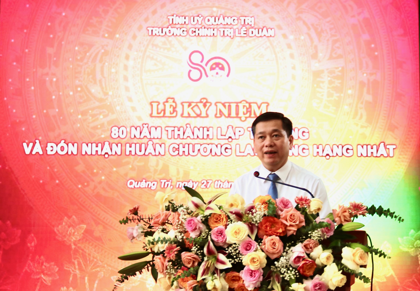 Trường Chính trị Lê Duẩn kỷ niệm 80 năm thành lập và đón nhận Huân chương Lao động hạng Nhất