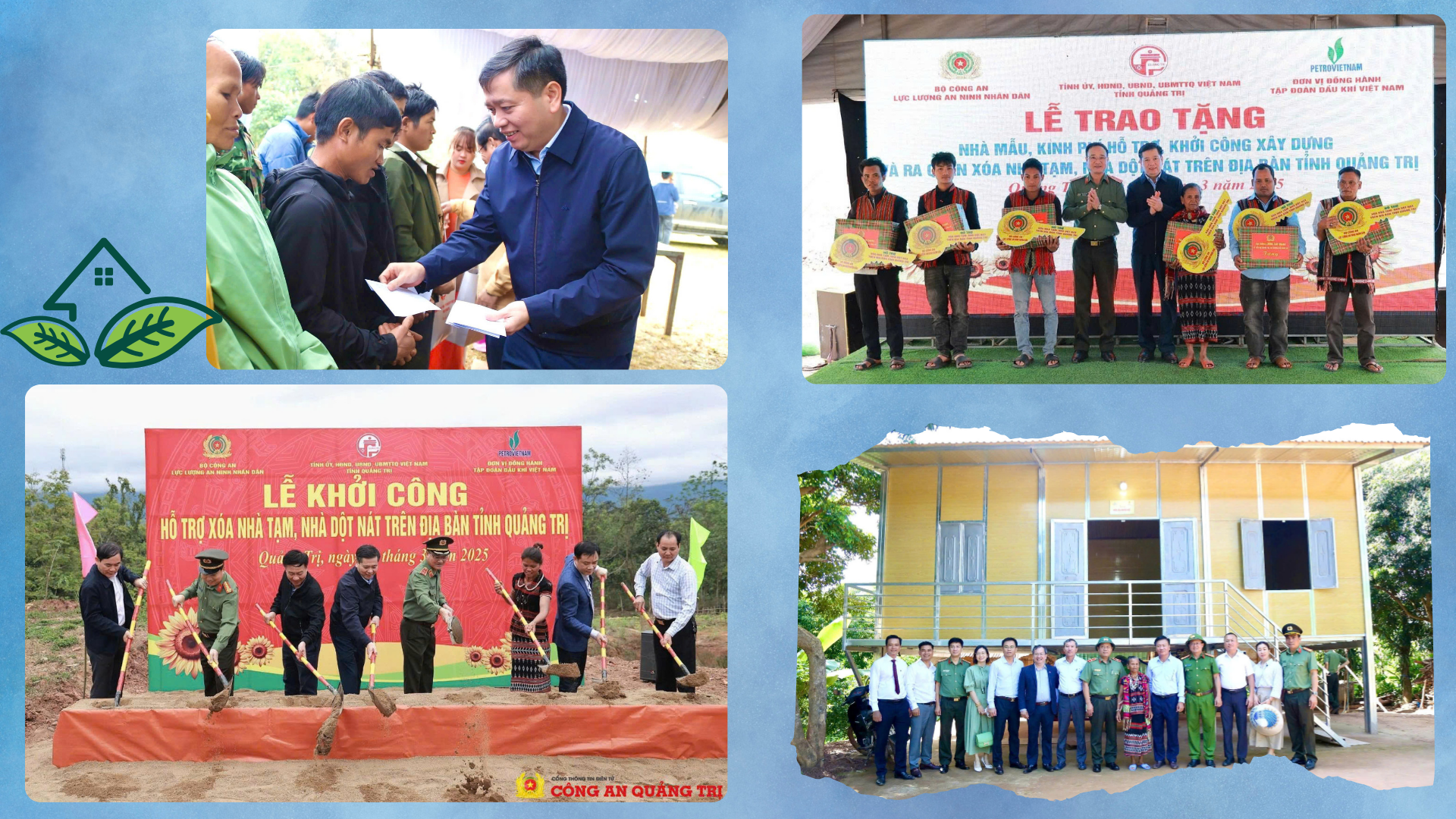 Chương trình xóa nhà tạm, nhà dột nát: Bài 1: Vạn tấm lòng tiếp sức cho người dân an cư