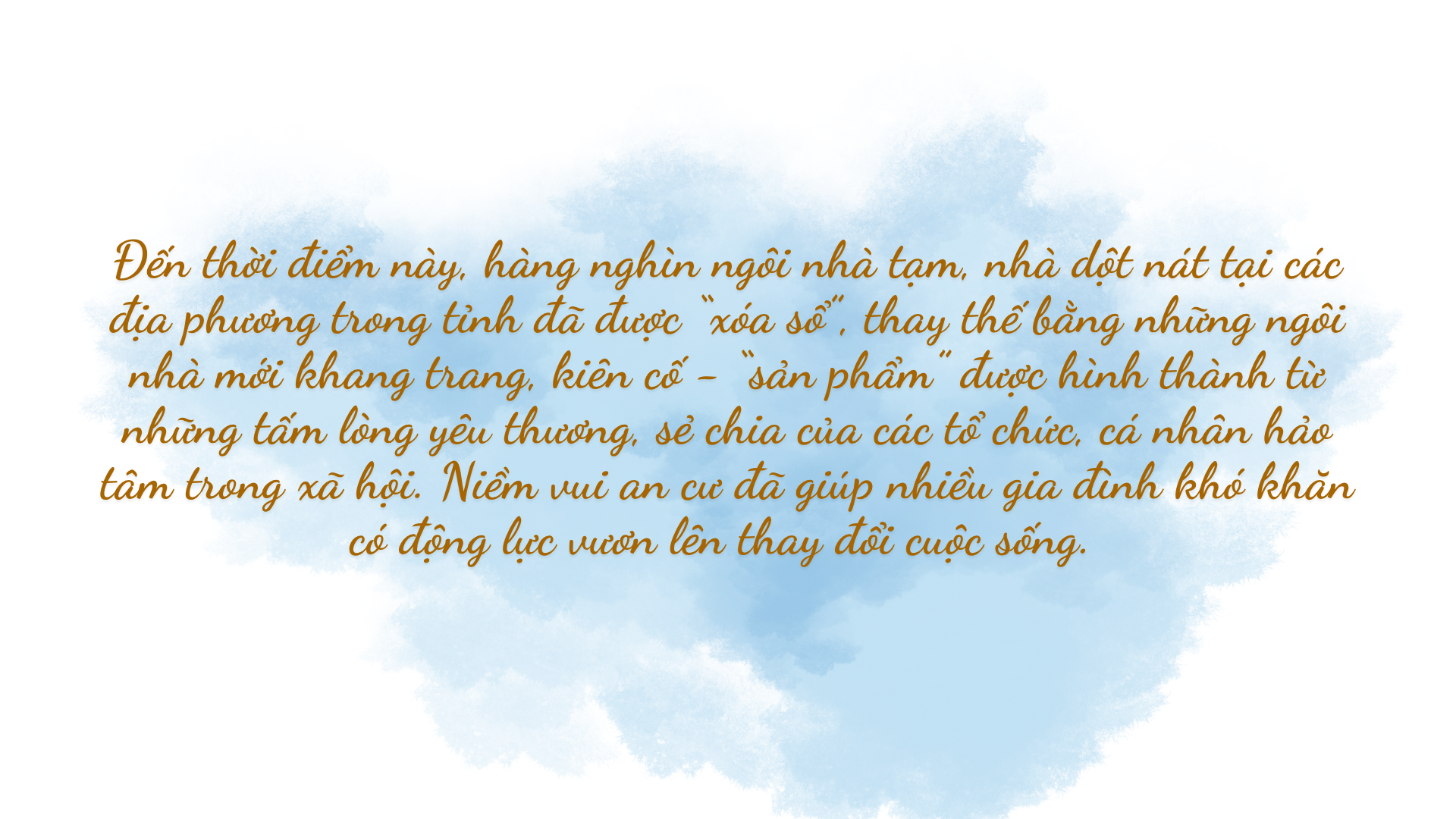 Chương trình xóa nhà tạm, nhà dột nát: Bài 1: Vạn tấm lòng tiếp sức cho người dân an cư