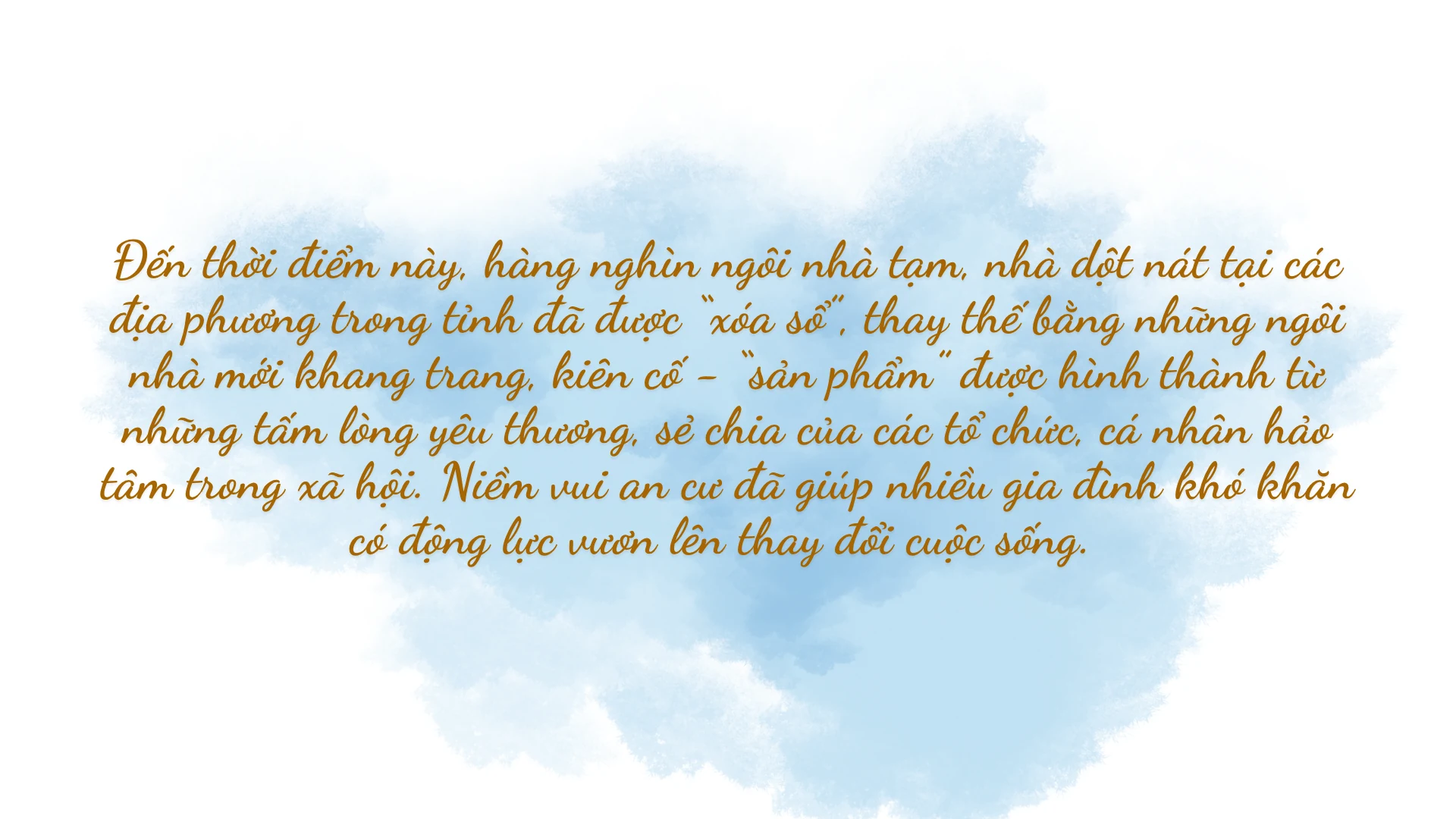 Chương trình xóa nhà tạm, nhà dột nát. Bài 1: Vạn tấm lòng tiếp sức cho người dân an cư