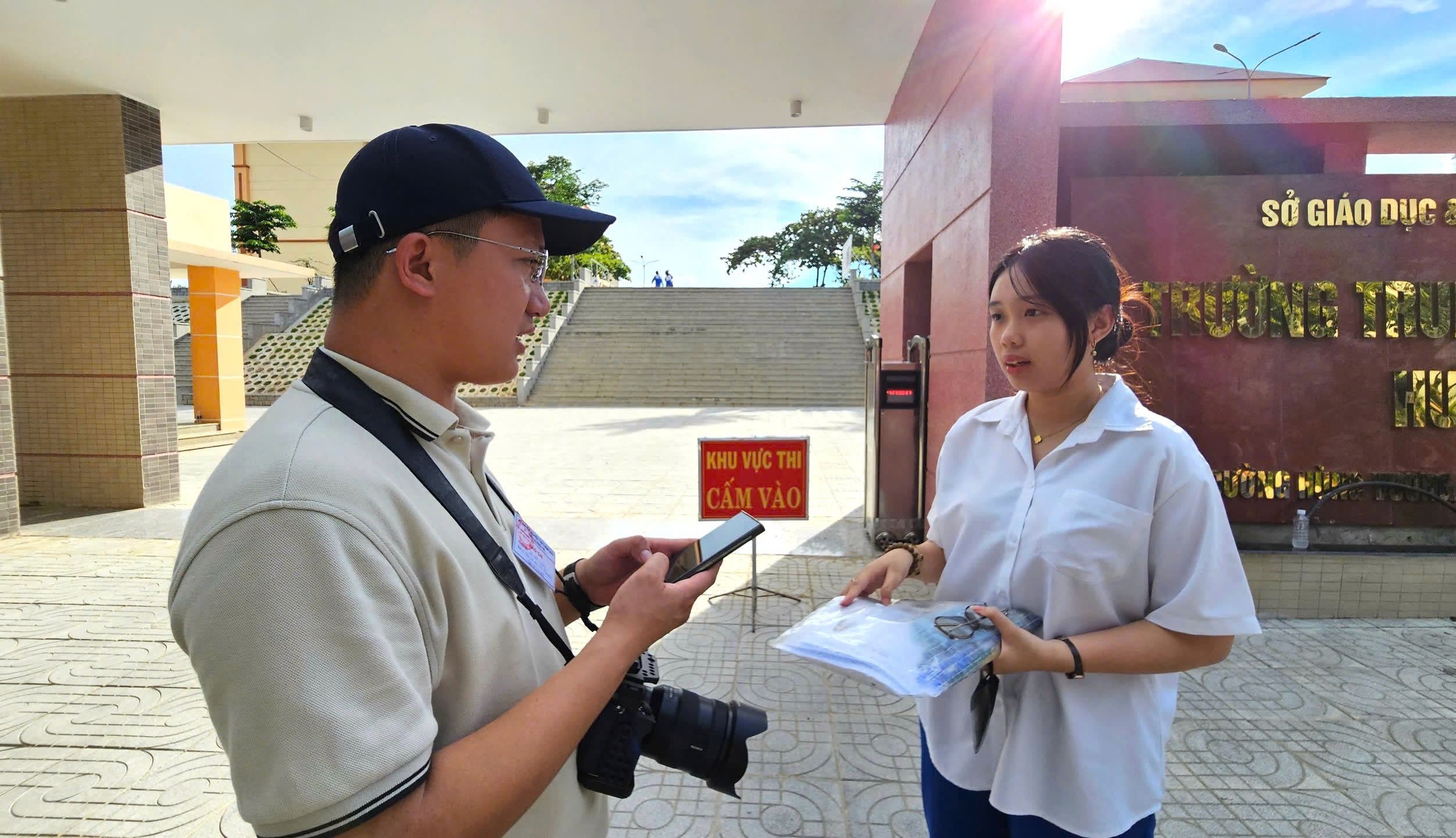 Thí sinh đánh giá đề thi môn Toán kỳ thi tốt nghiệp THPT năm 2025 có tính phân loại cao