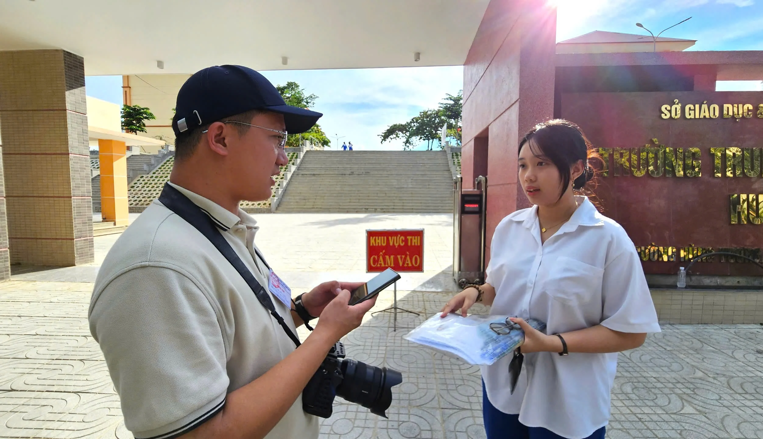 Thí sinh đánh giá đề thi môn Toán kỳ thi tốt nghiệp THPT năm 2025 có tính phân loại cao