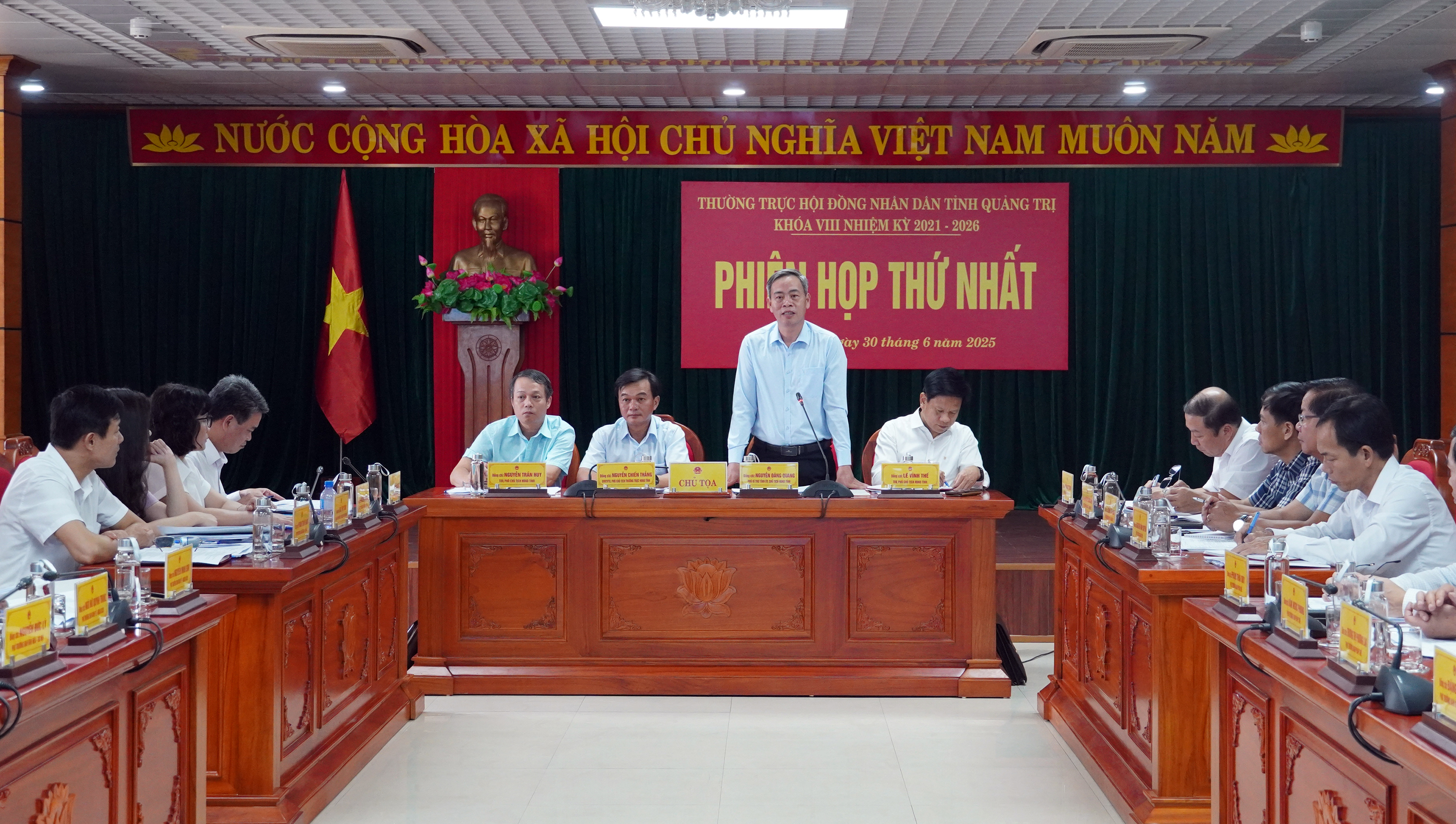 Chuẩn bị kỹ lưỡng cho kỳ họp đầu tiên HĐND tỉnh Quảng Trị sau hợp nhất